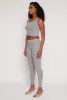 Daisy Ribbed Knit Cropped Tank Top sold by Rainbow