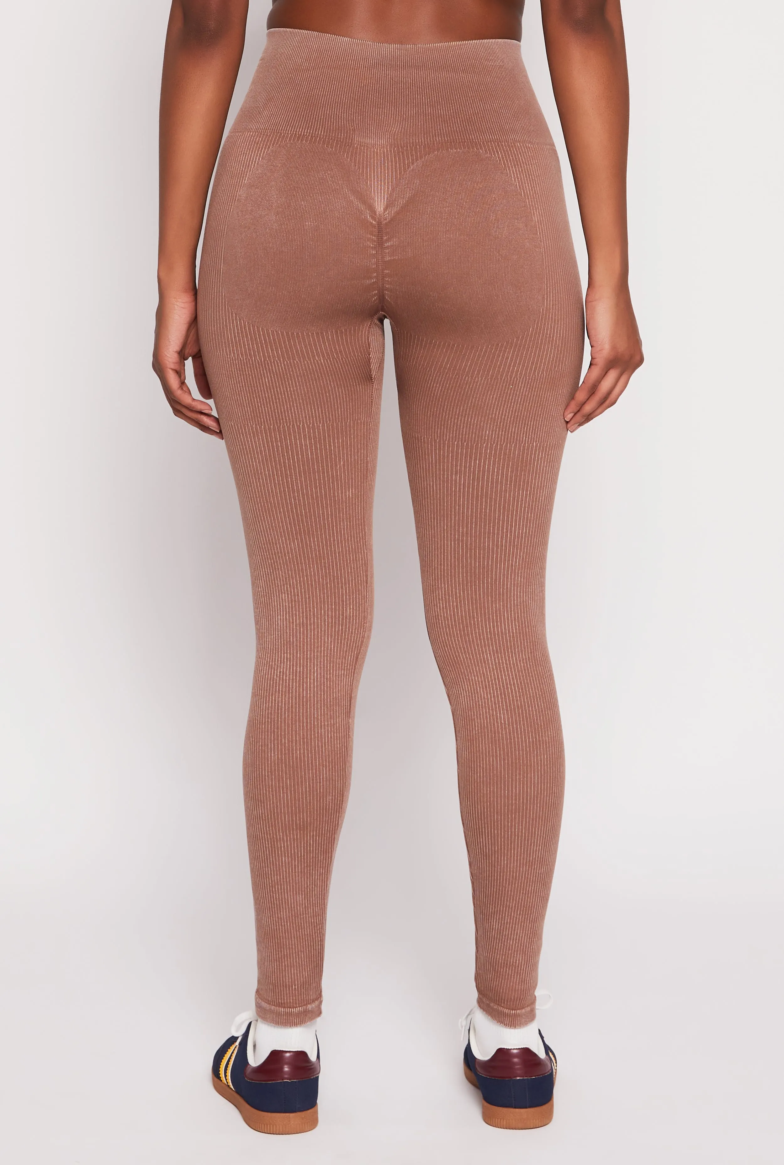 Daisy Ribbed Knit Active Leggings sold by Rainbow product image thumbnail 3