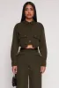 Cargo Pocket Cropped Shirt sold by Rainbow