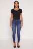 WAX Frayed Detail Skinny Jeans sold by Rainbow