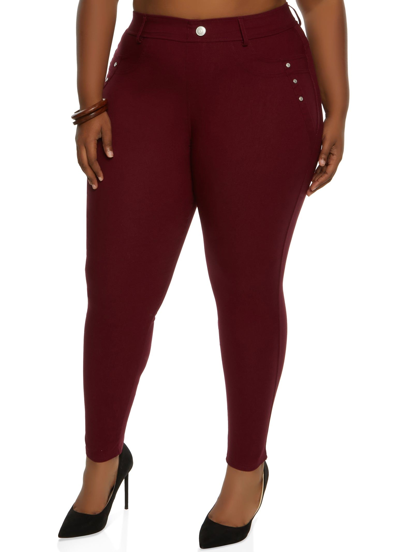Plus Size Hyperstretch Push Up Pants sold by Rainbow