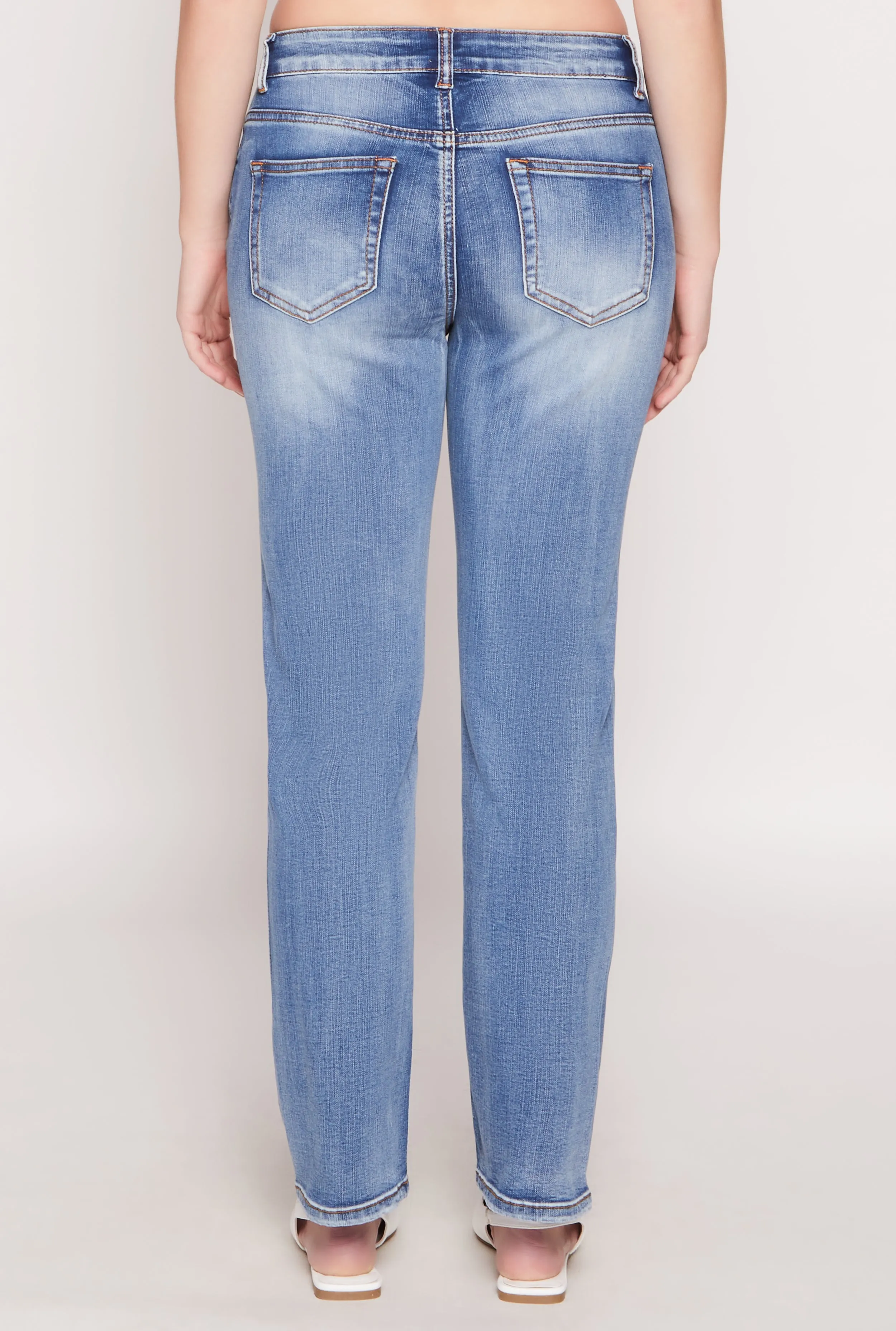 WAX Straight Leg Whiskered Jeans sold by Rainbow product image thumbnail 5