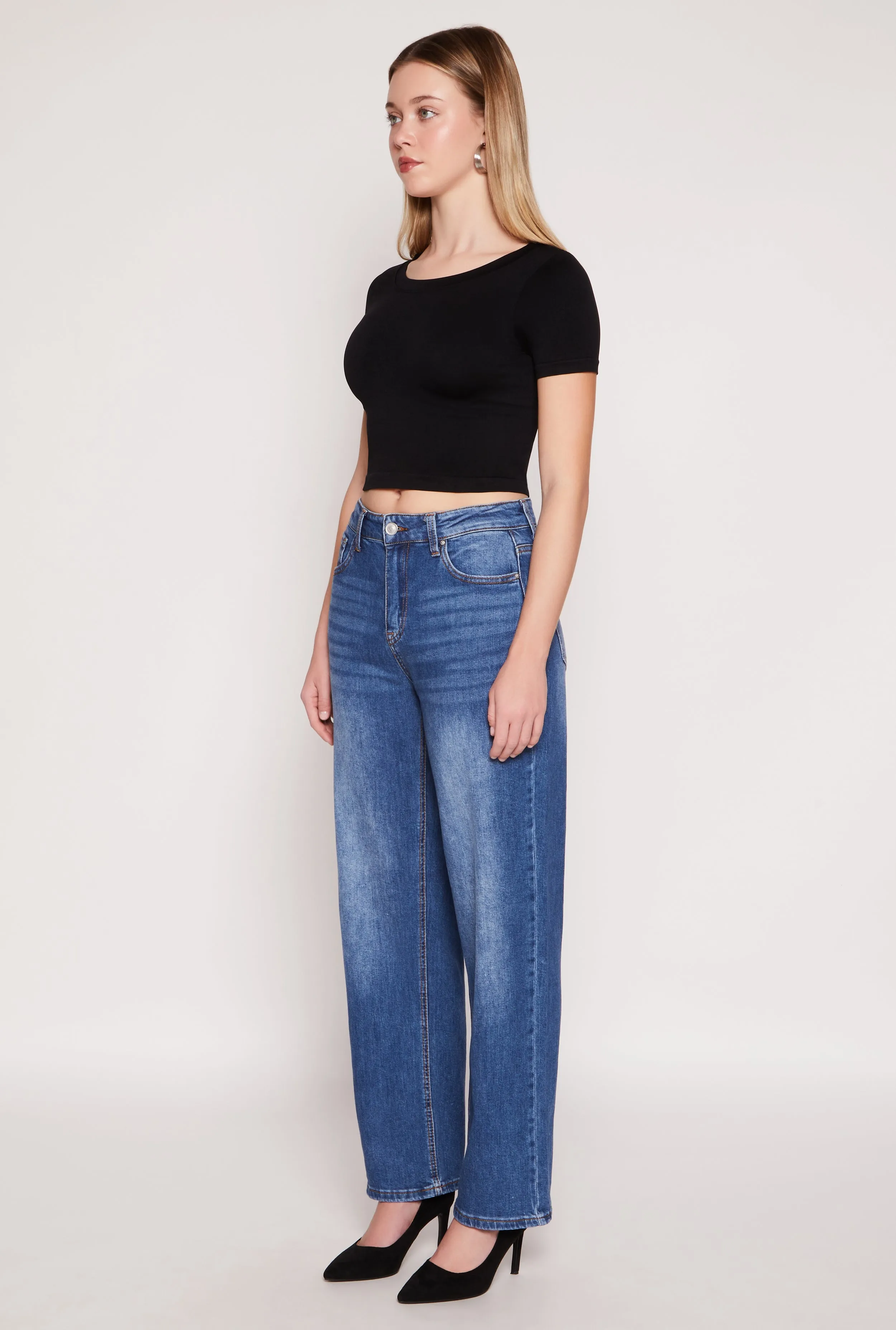 WAX Whiskered Wide Leg Jeans sold by Rainbow product image thumbnail 2