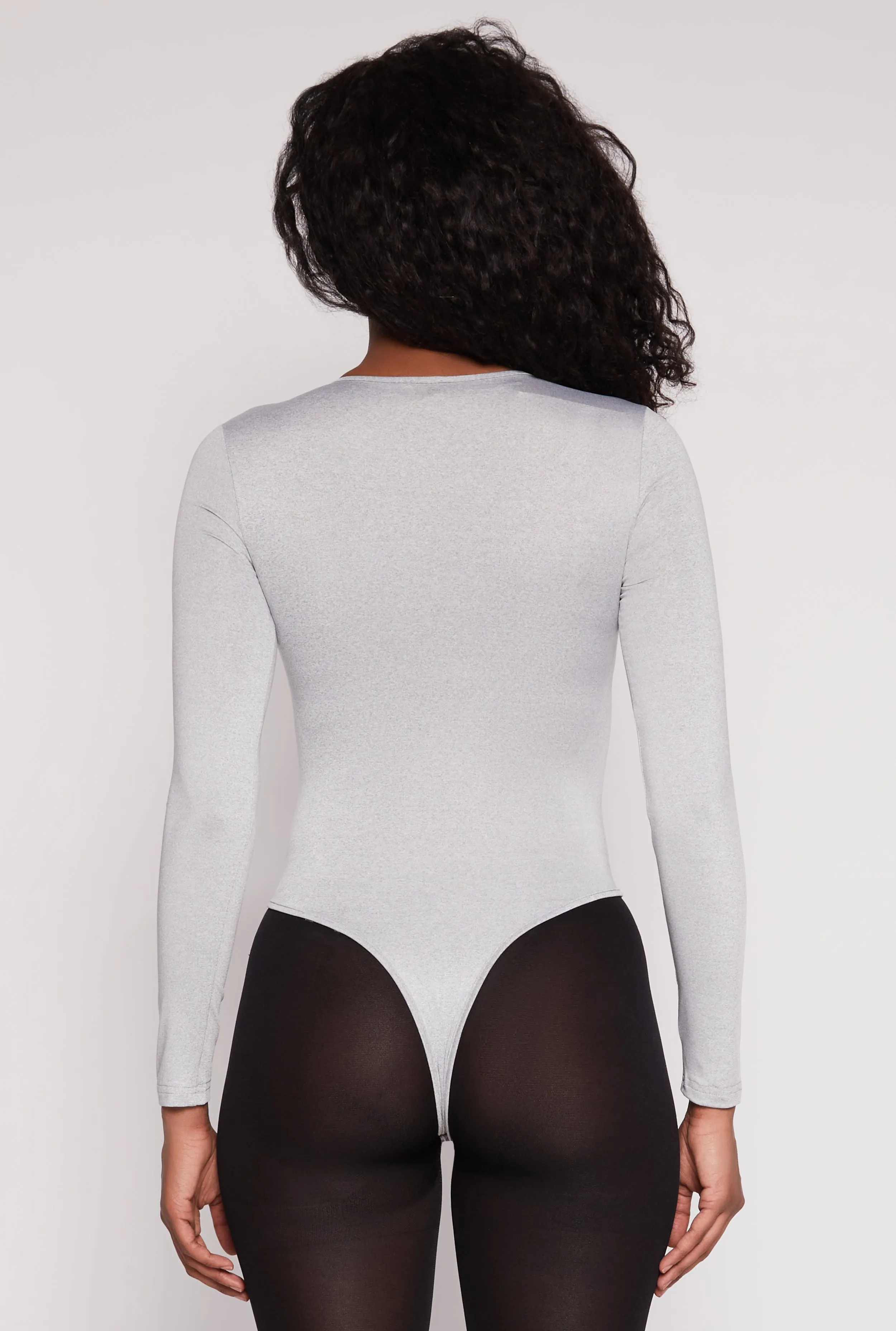 Daisy Crew Neck Long Sleeve Bodysuit sold by Rainbow product image thumbnail 5