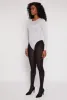 Daisy Crew Neck Long Sleeve Bodysuit sold by Rainbow