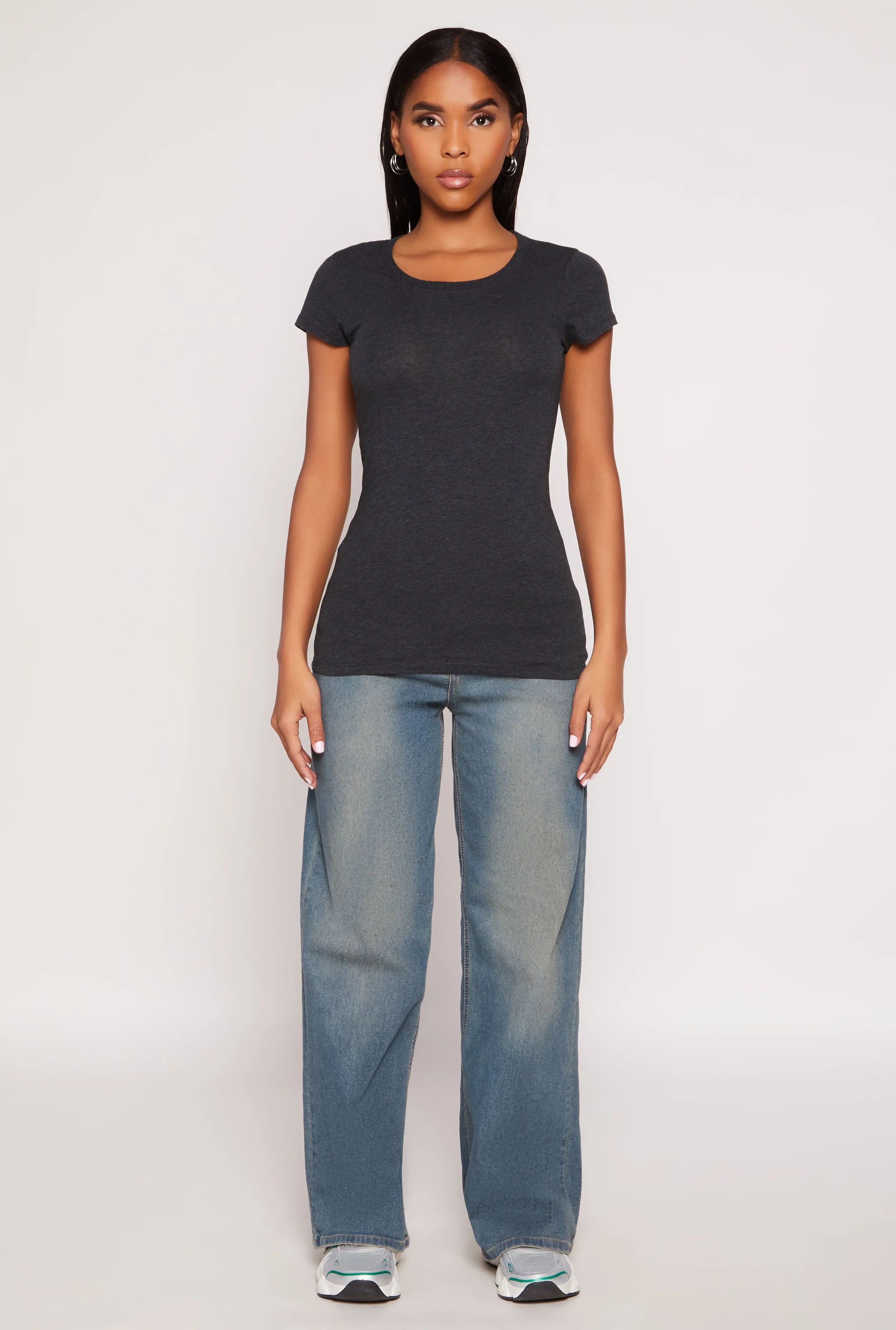 Short Sleeve Scoop Neck Tee sold by Rainbow