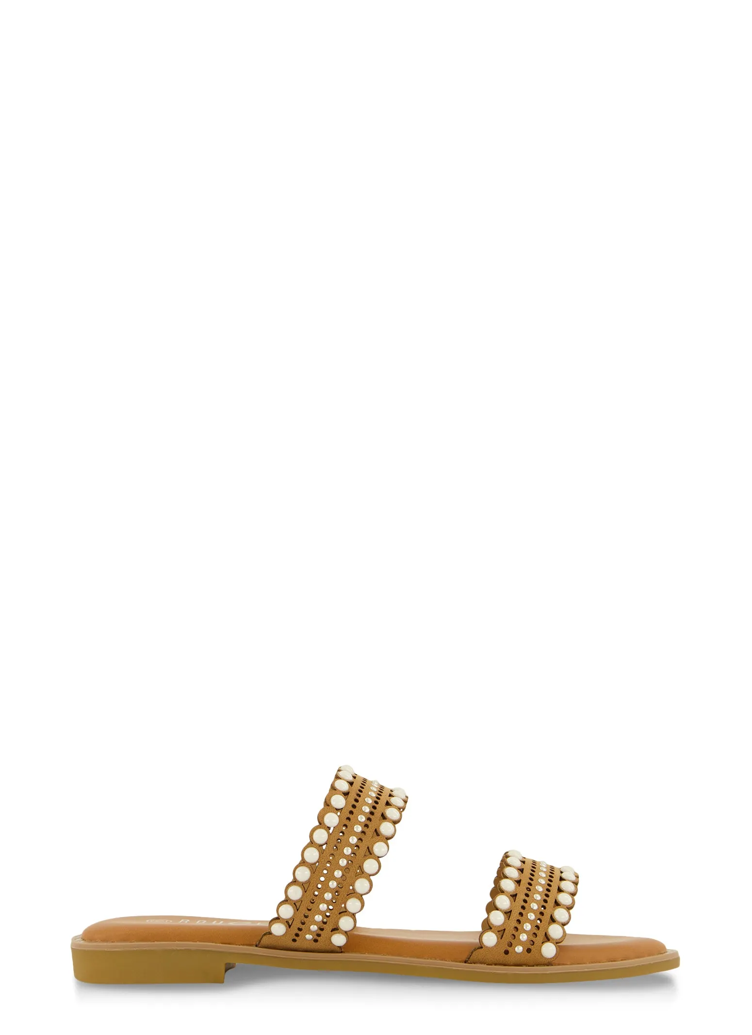 Studded Double Band Slide Sandals sold by Rainbow product image thumbnail 2