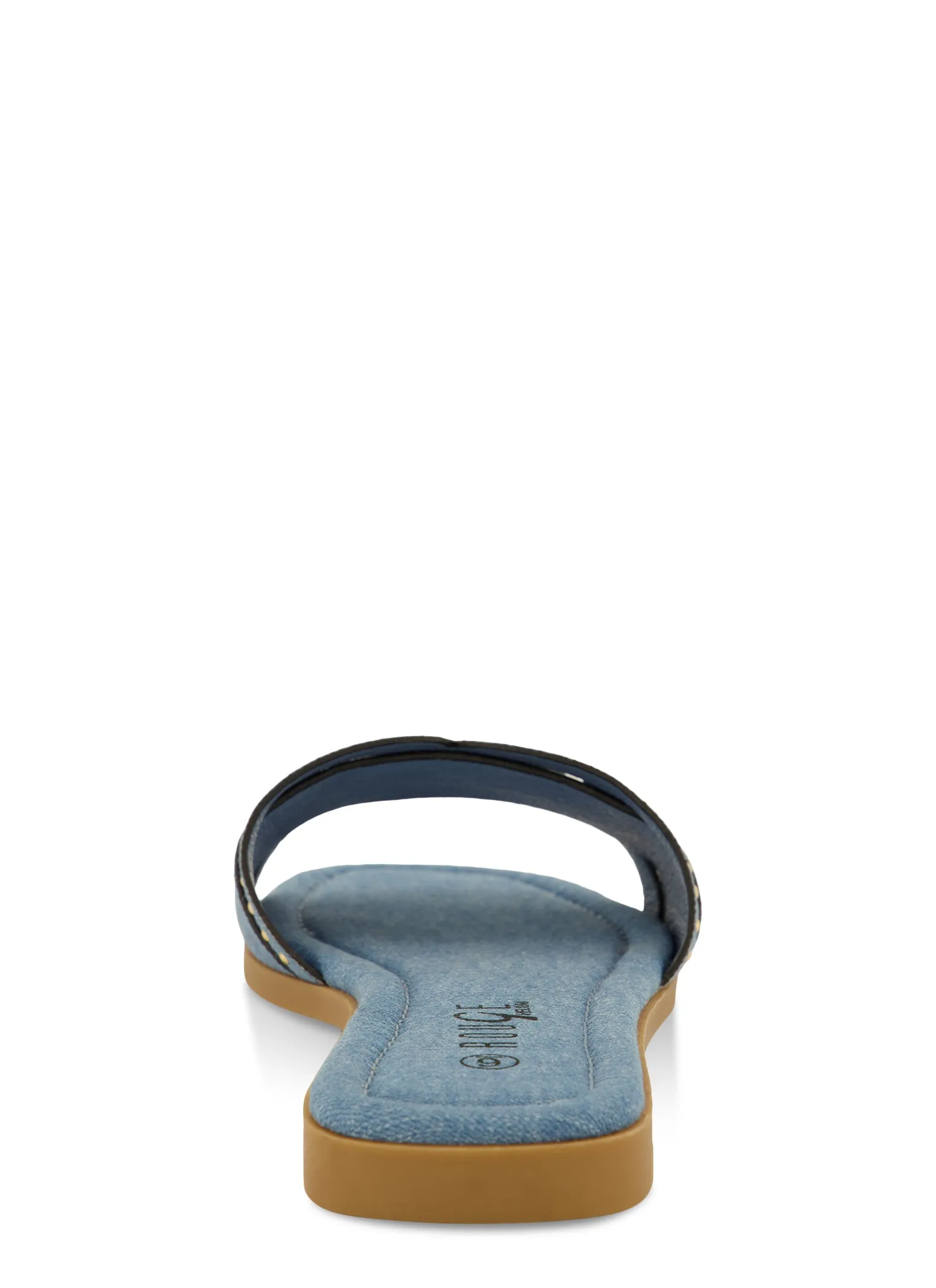 Studded Cut Out Band Slide Sandals sold by Rainbow product image thumbnail 3