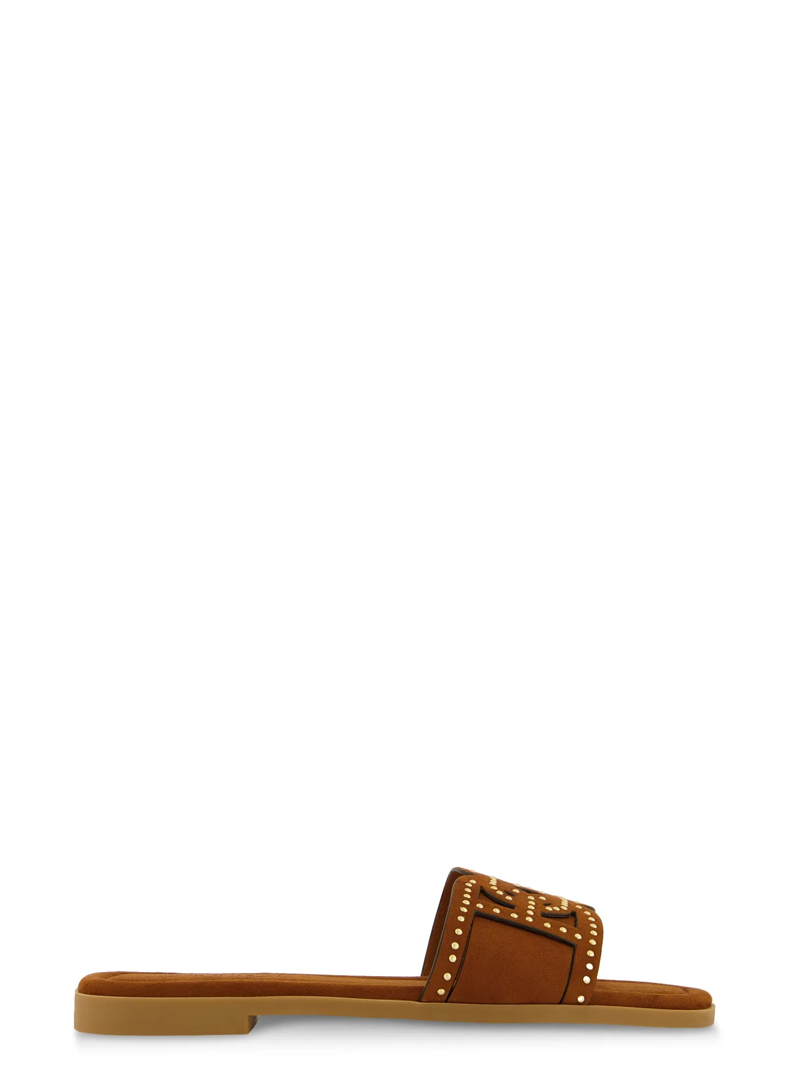 Studded Cut Out Band Slide Sandals sold by Rainbow product image thumbnail 2