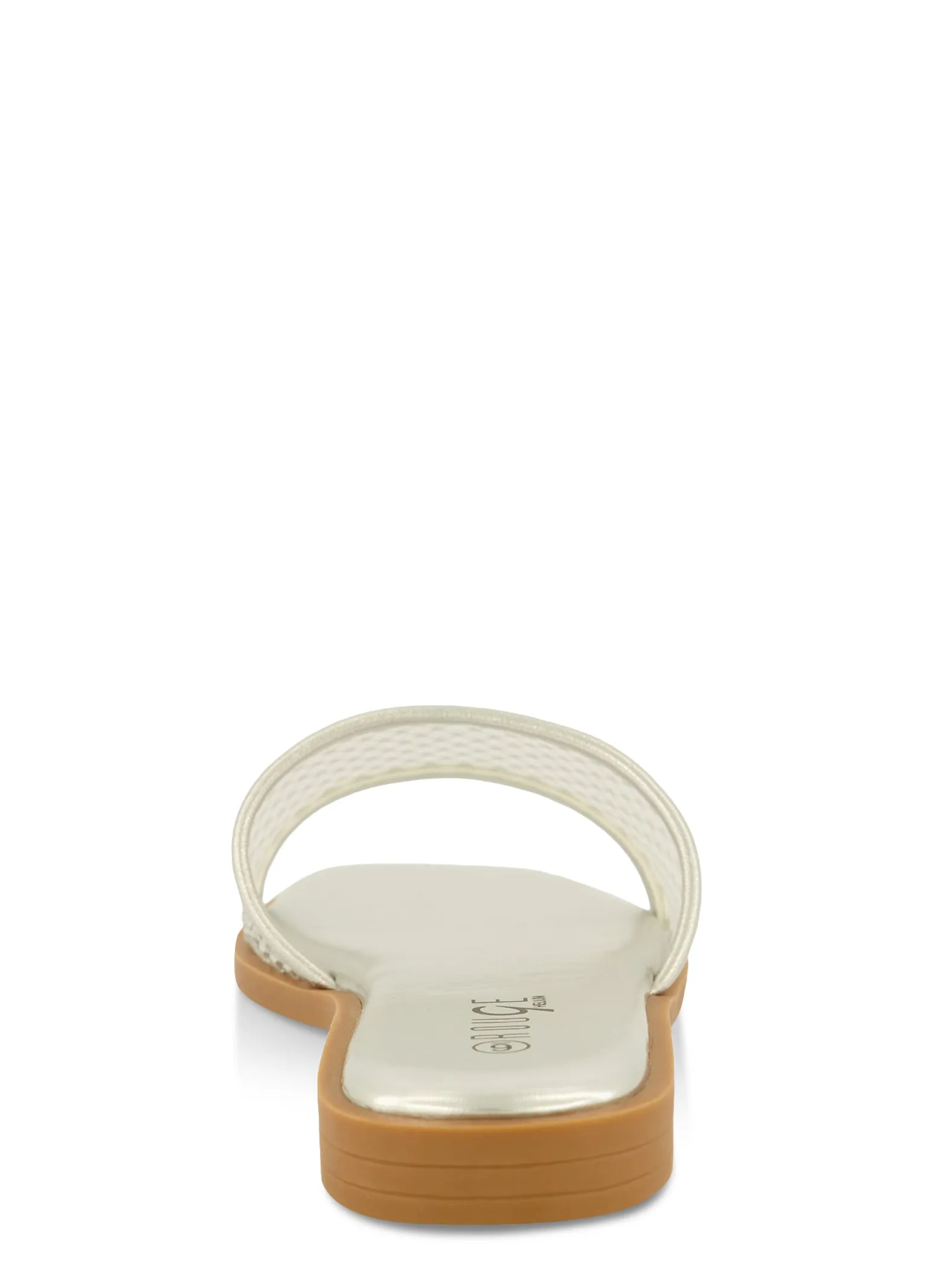 Rhinestone Mesh Band Slide Sandals sold by Rainbow product image thumbnail 3