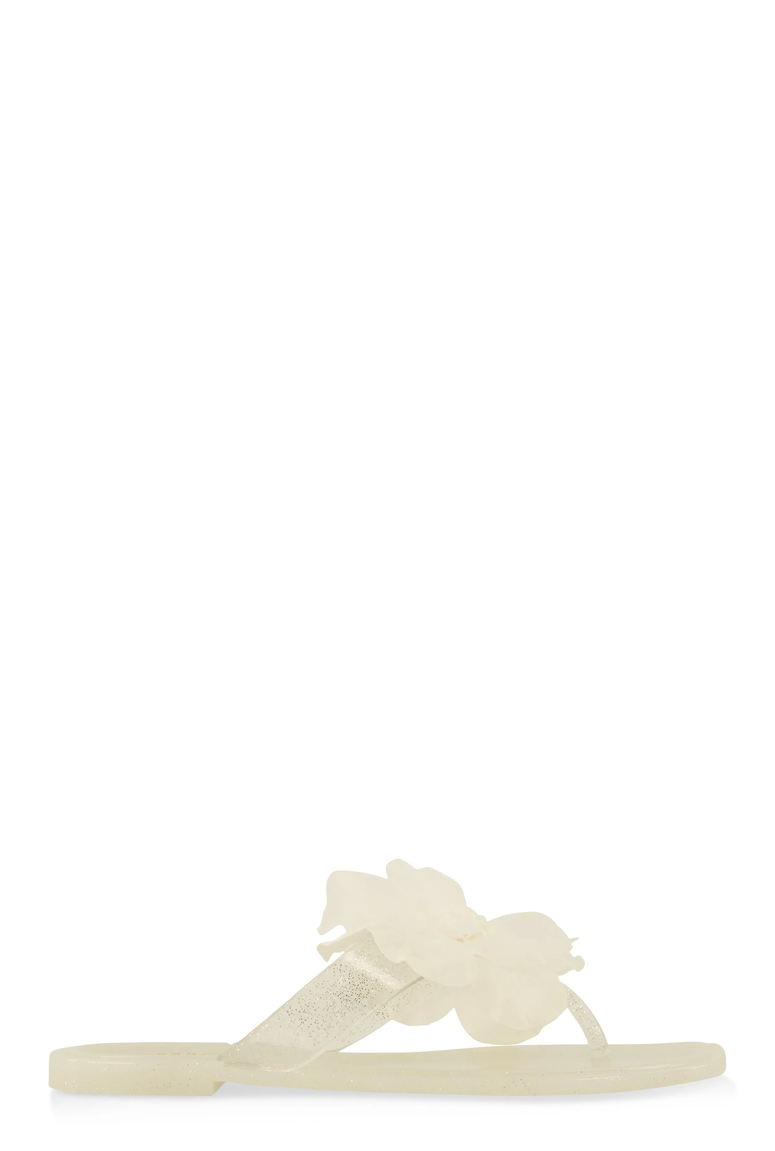Floral Detail Jelly Thong Sandals sold by Rainbow product image thumbnail 2