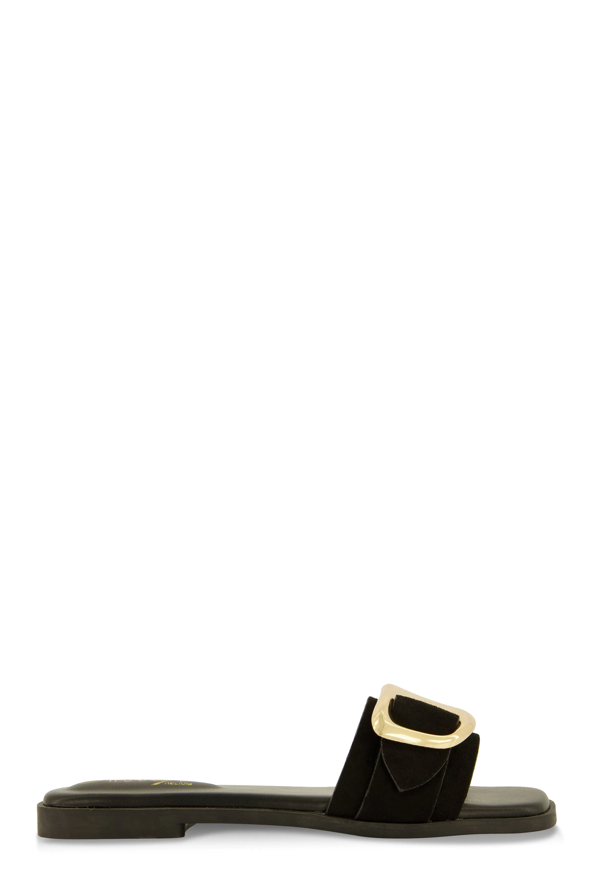 Metallic Buckle Band Slide Sandals sold by Rainbow product image thumbnail 2