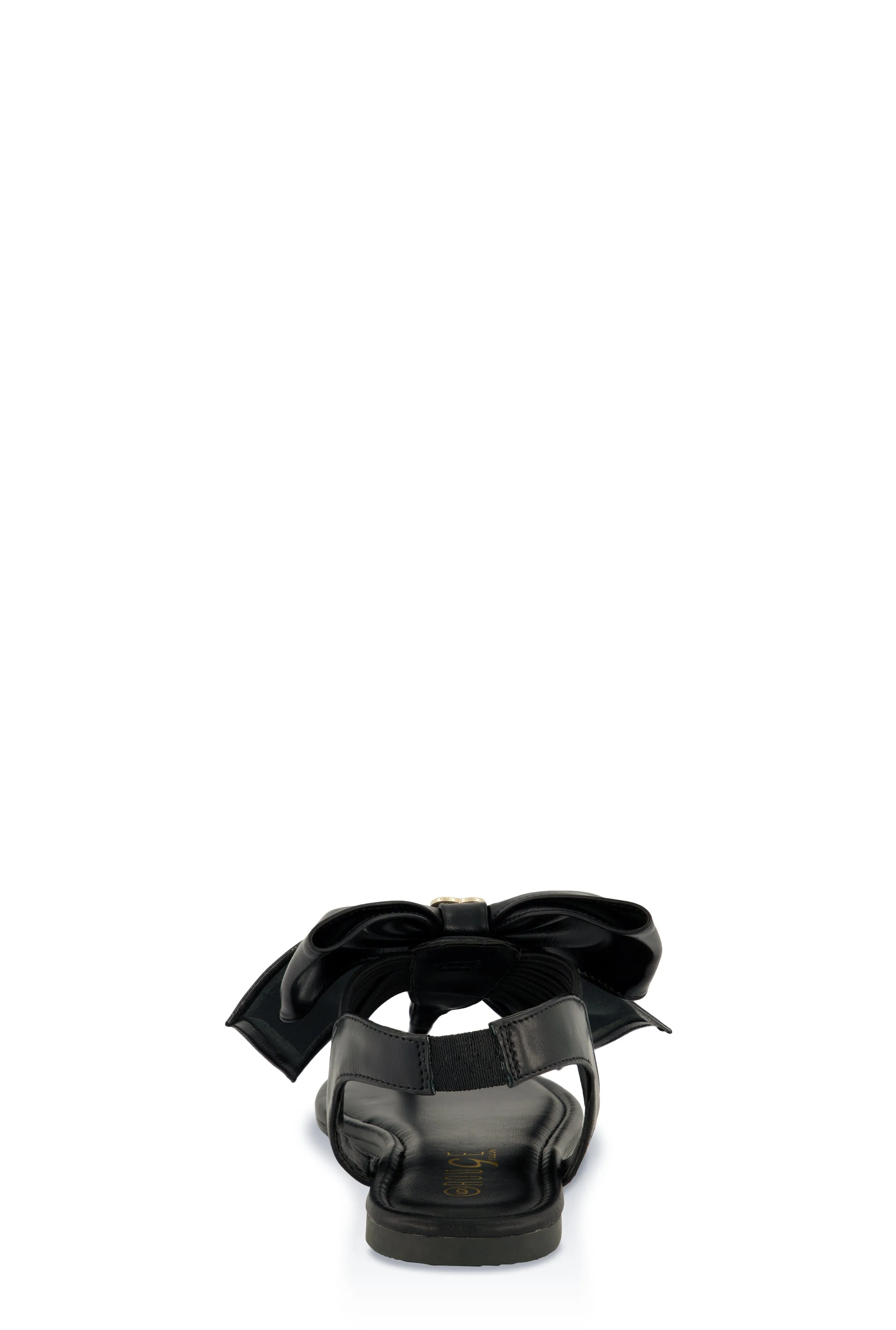 Heart Charm Bow Corded Thong Sandals sold by Rainbow product image thumbnail 3