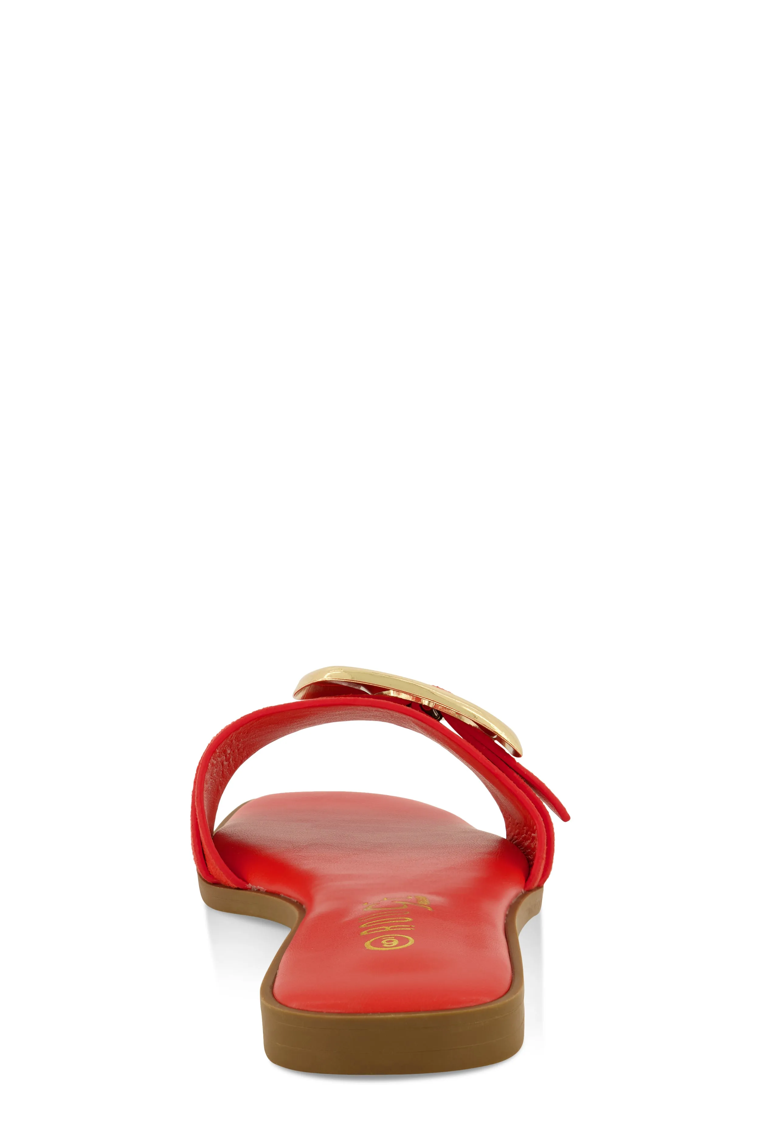 Metallic Buckle Band Slide Sandals sold by Rainbow product image thumbnail 3