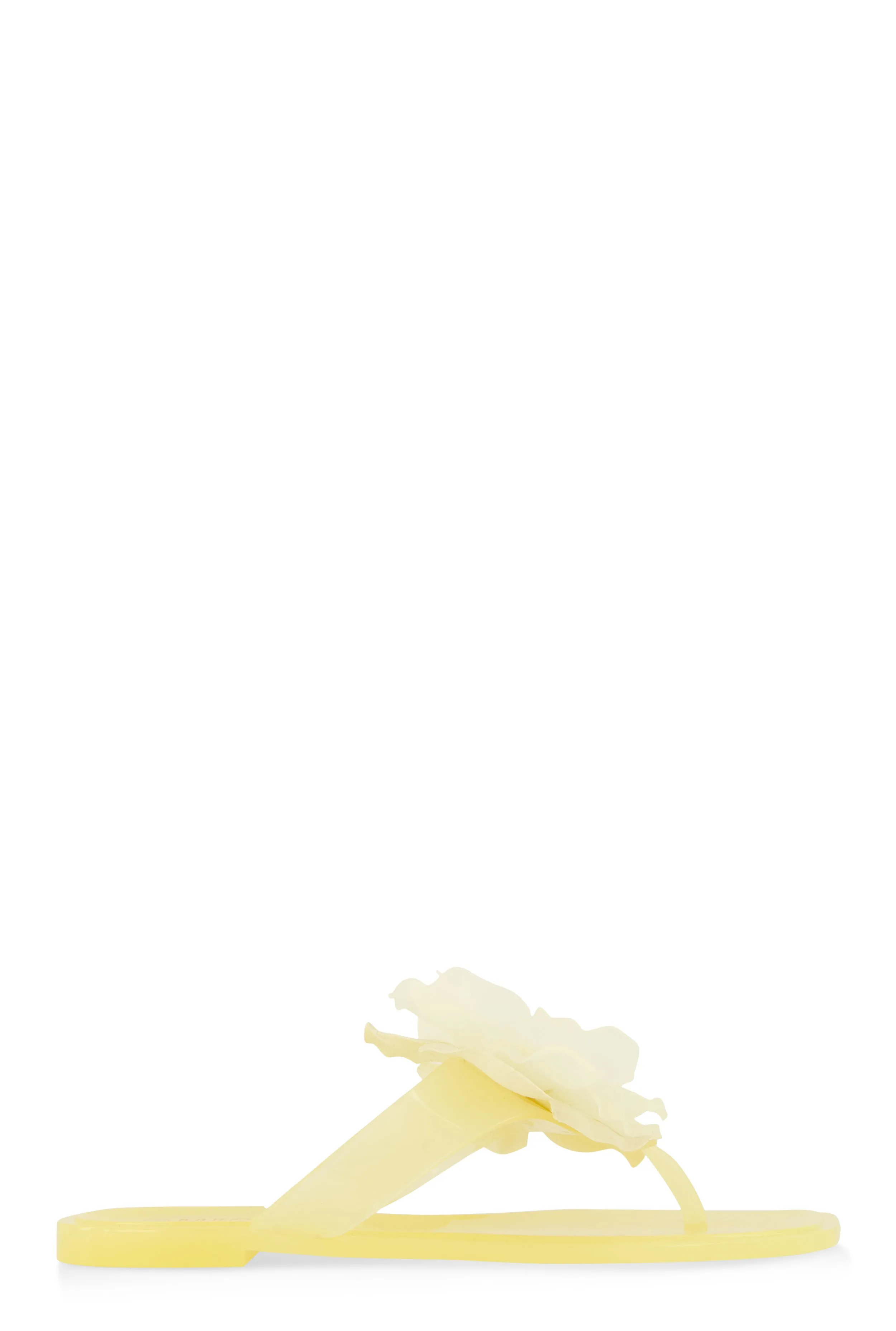 Floral Detail Jelly Thong Sandals sold by Rainbow product image thumbnail 2