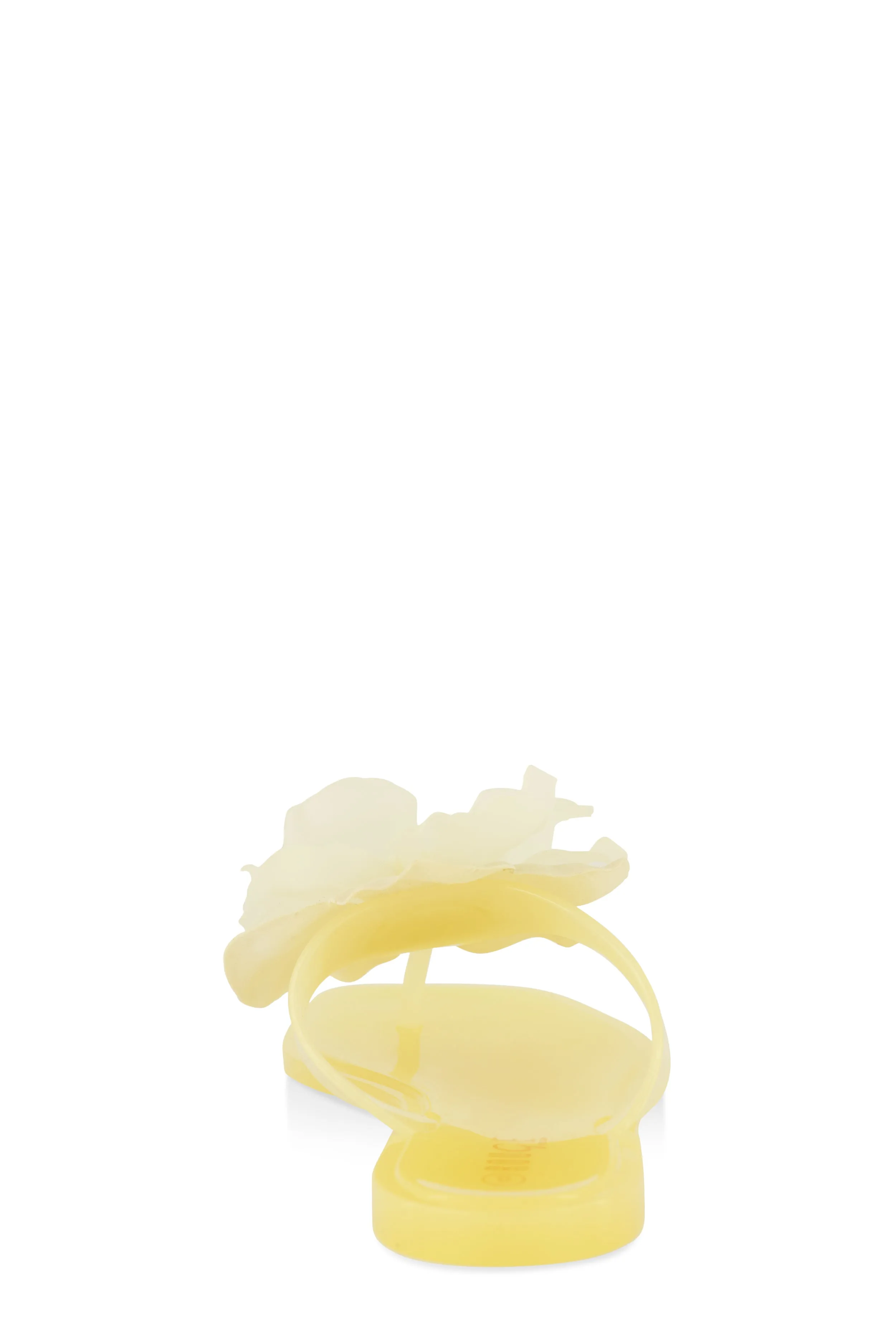 Floral Detail Jelly Thong Sandals sold by Rainbow product image thumbnail 3
