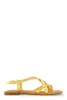 Criss Cross Strappy Thong Sandals sold by Rainbow