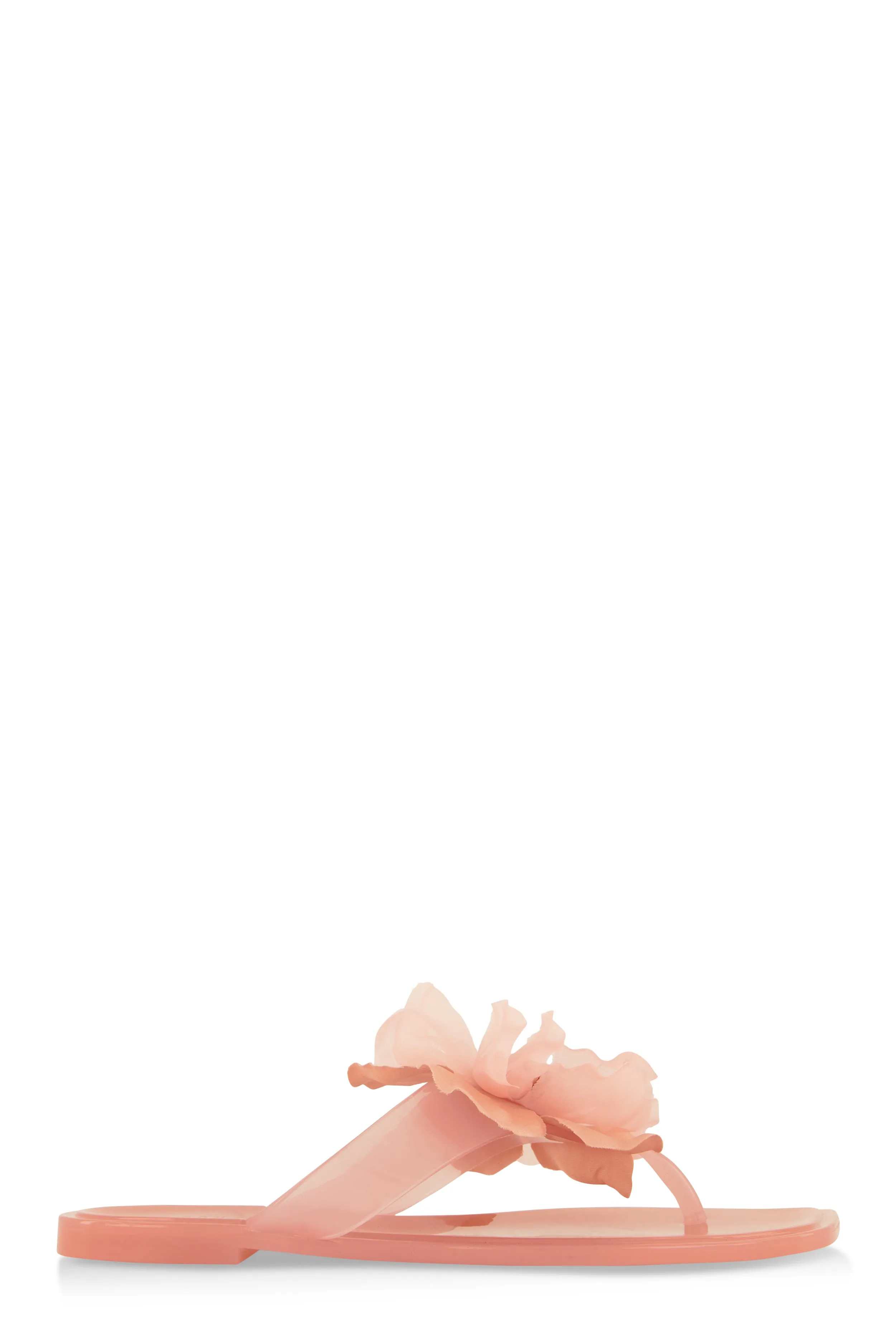 Floral Detail Jelly Thong Sandals sold by Rainbow product image thumbnail 2