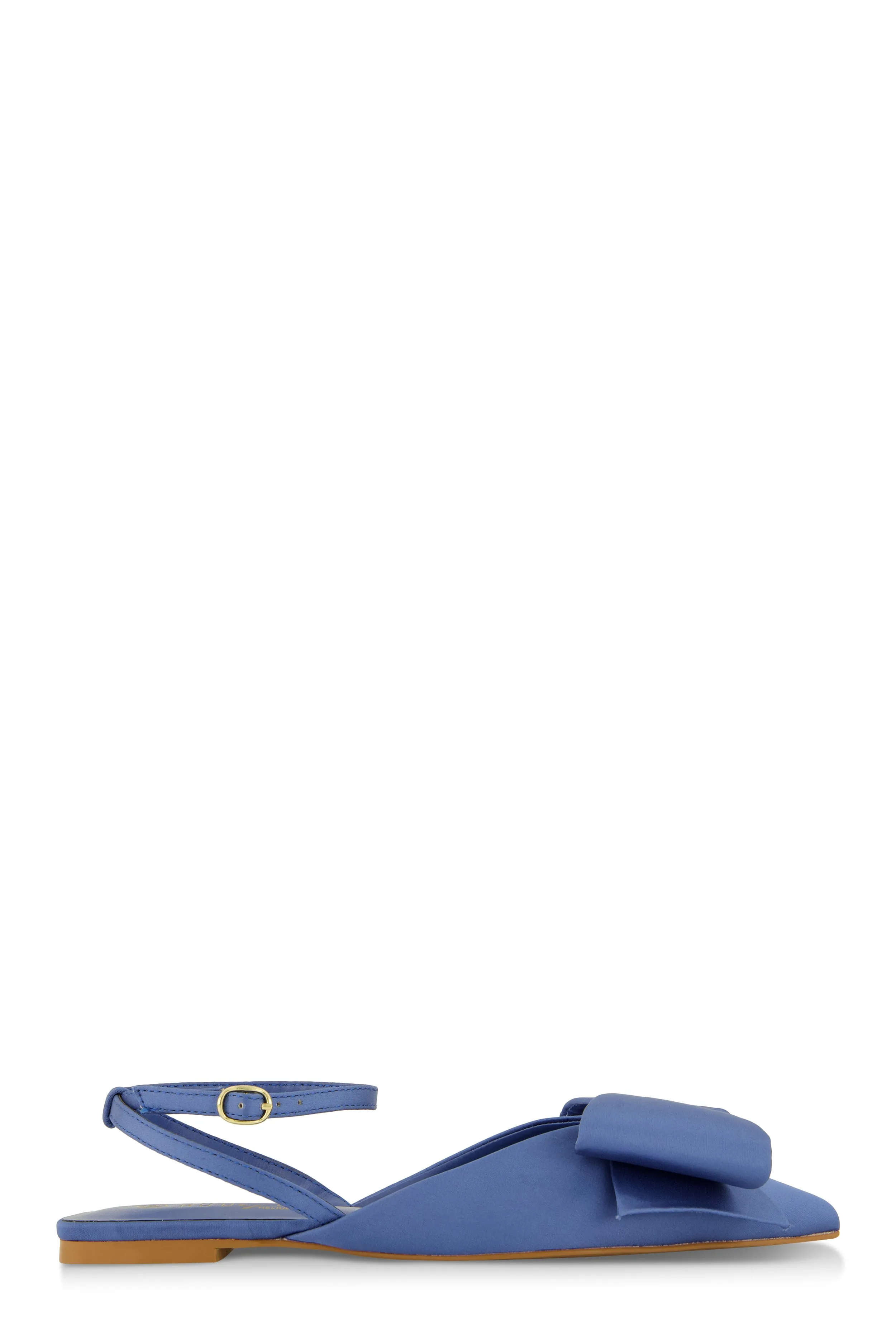 Bow Pointed Toe Ankle Strap Flats sold by Rainbow product image thumbnail 2