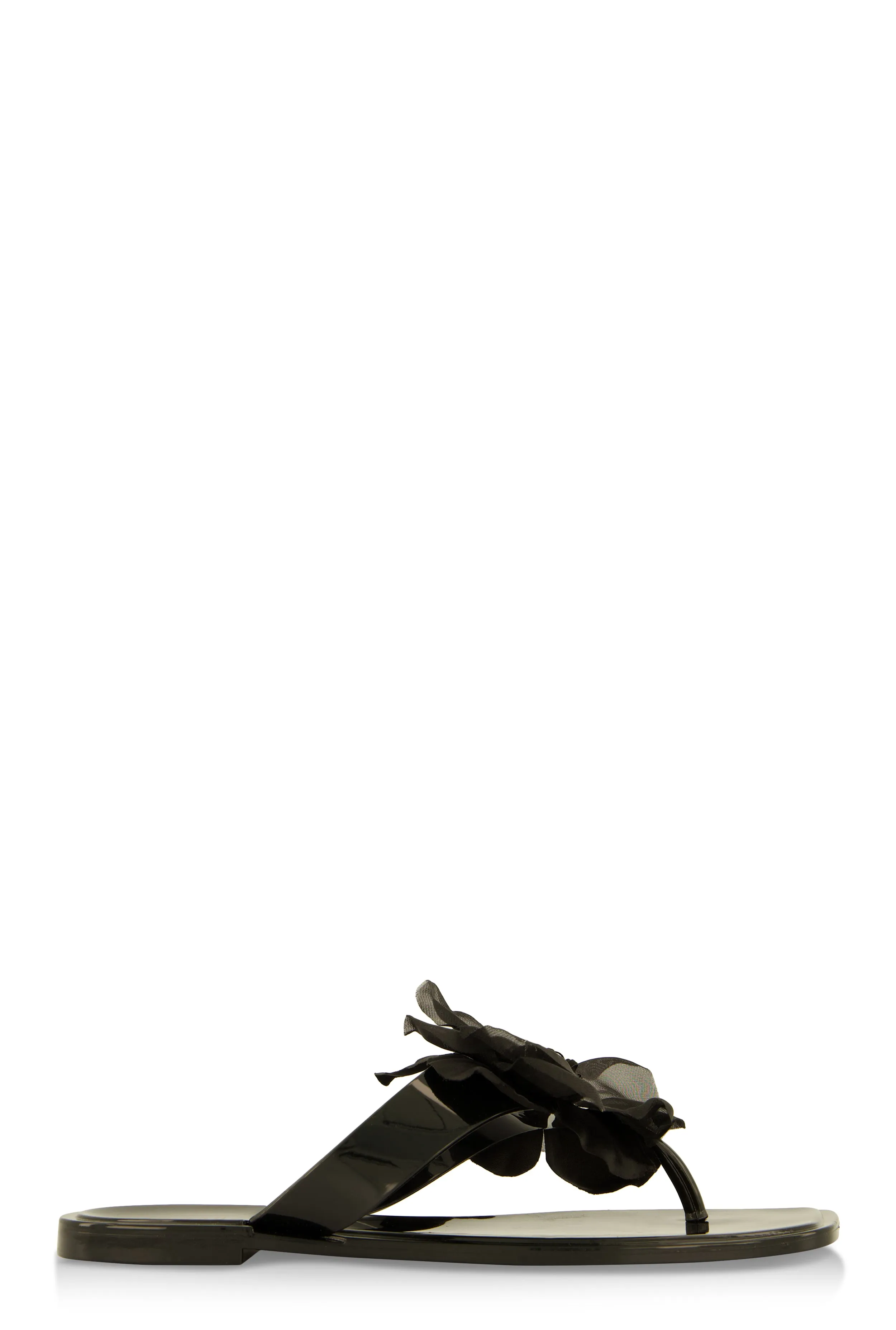 Floral Detail Jelly Thong Sandals sold by Rainbow product image thumbnail 2