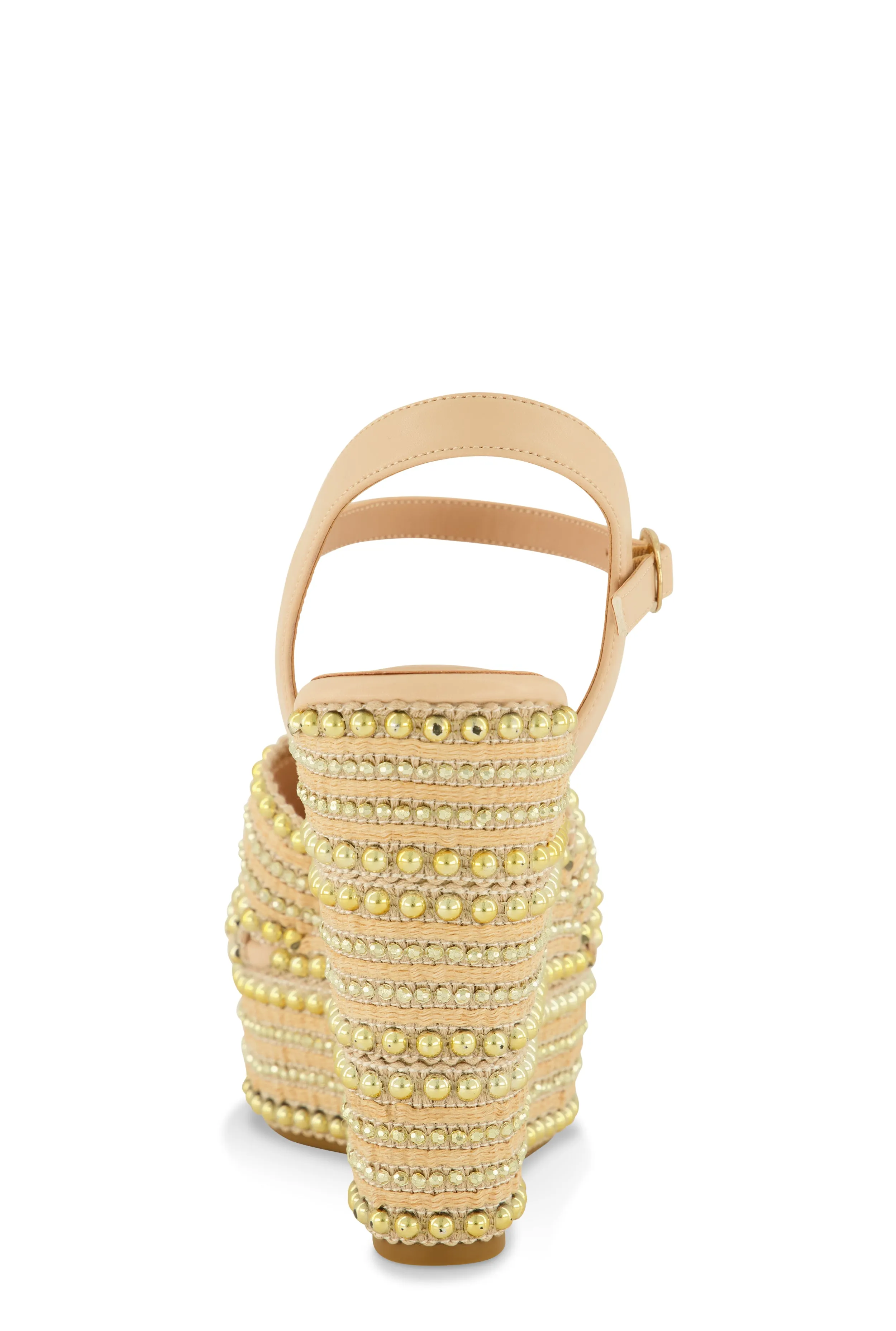 Embellished Open Toe Wedges sold by Rainbow product image thumbnail 3