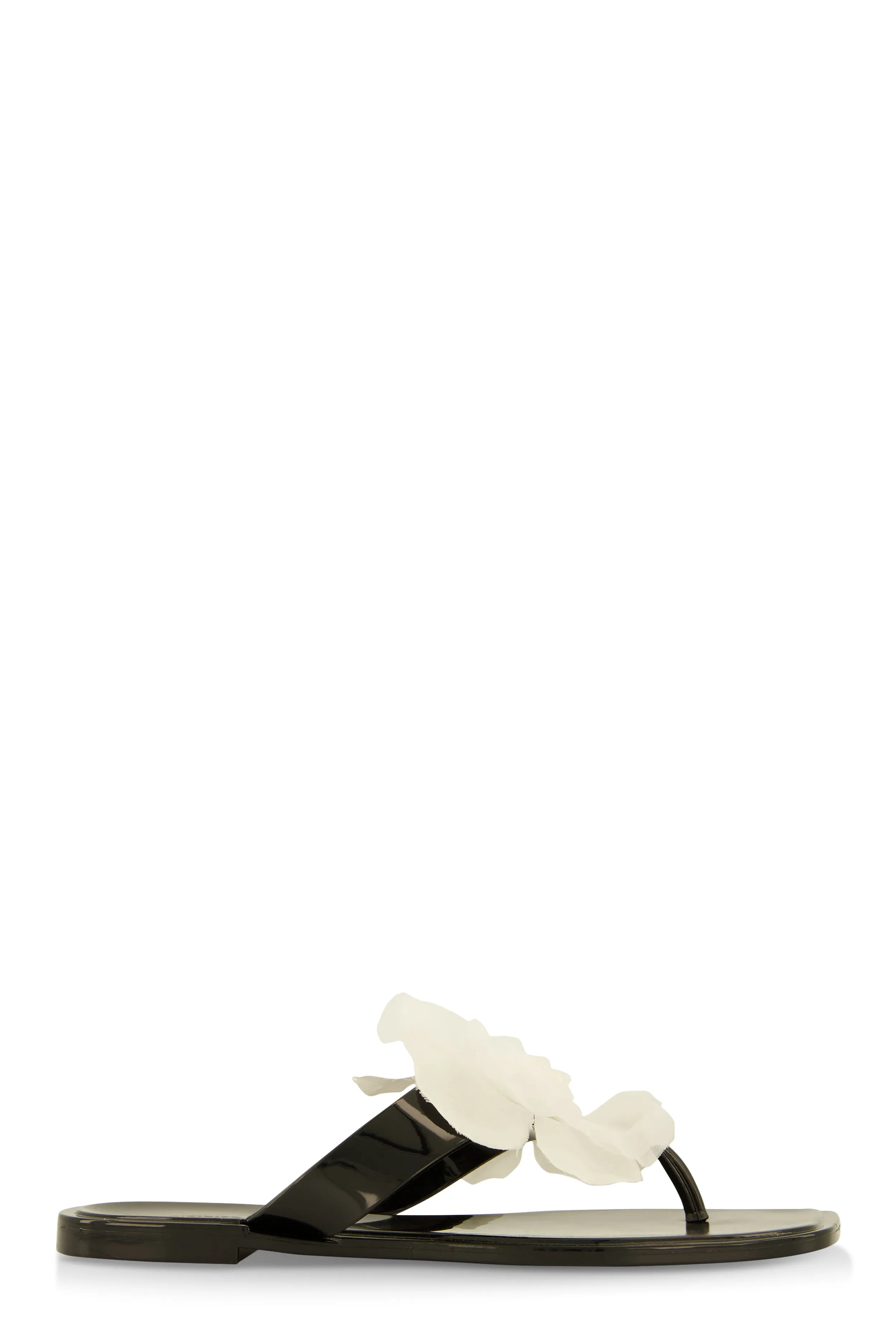 Floral Detail Jelly Thong Sandals sold by Rainbow product image thumbnail 2