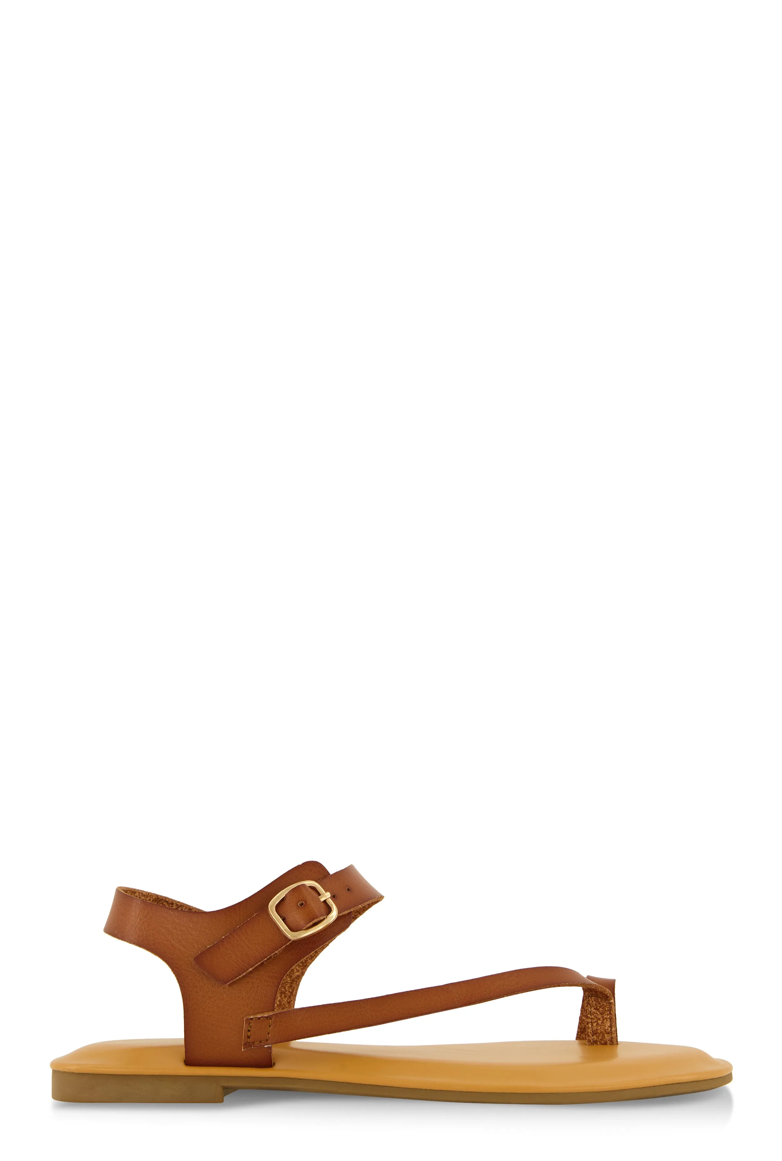 Toe Loop Asymmetrical Ankle Strap Sandals sold by Rainbow product image thumbnail 2