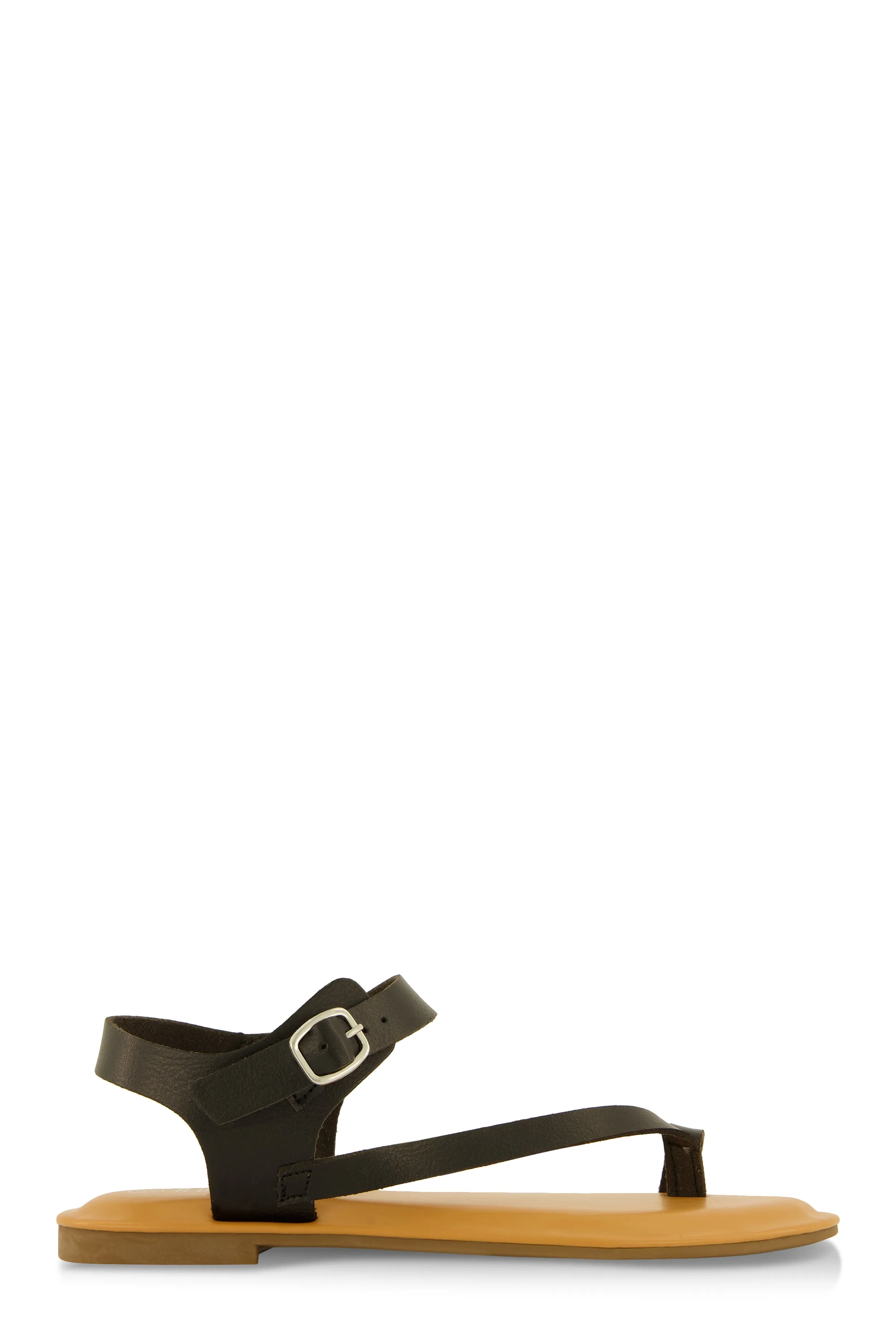 Toe Loop Asymmetrical Ankle Strap Sandals sold by Rainbow product image thumbnail 2