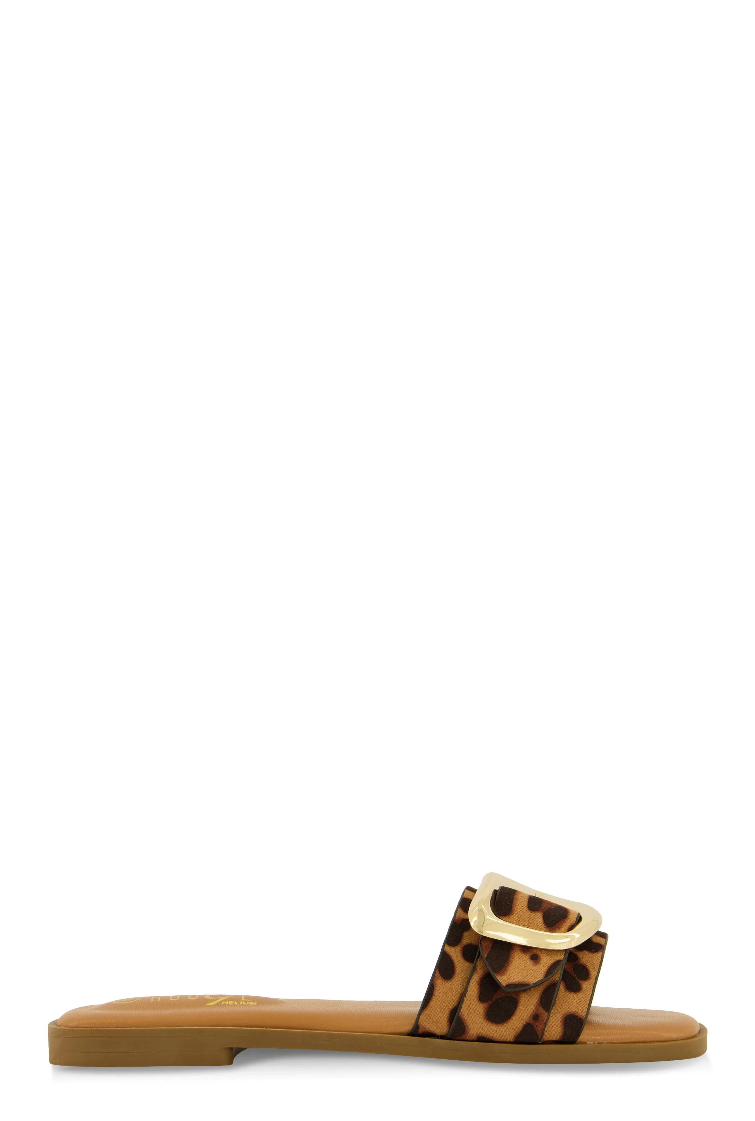 Metallic Buckle Band Slide Sandals sold by Rainbow product image thumbnail 2