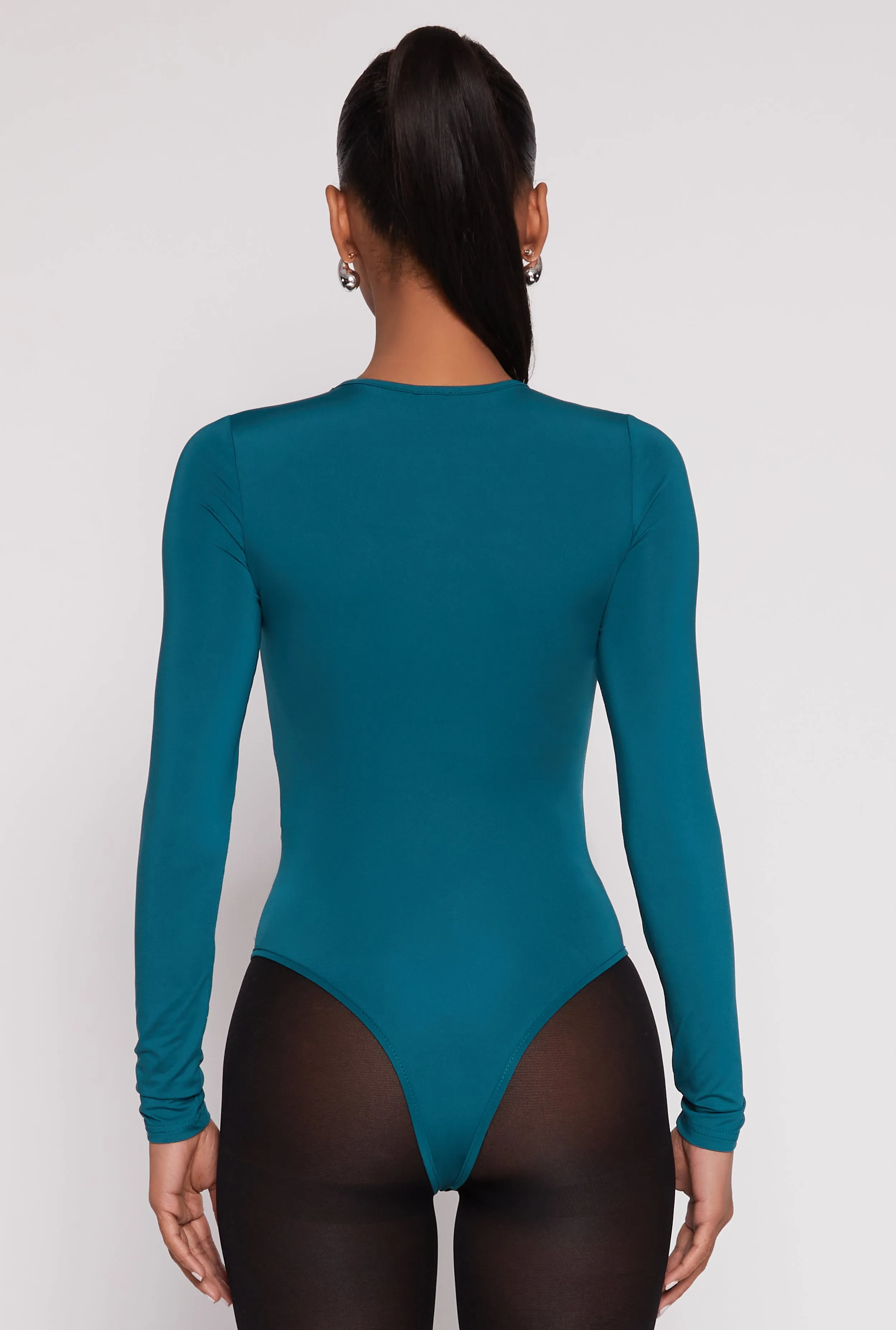 Daisy Crew Neck Long Sleeve Bodysuit sold by Rainbow product image thumbnail 5