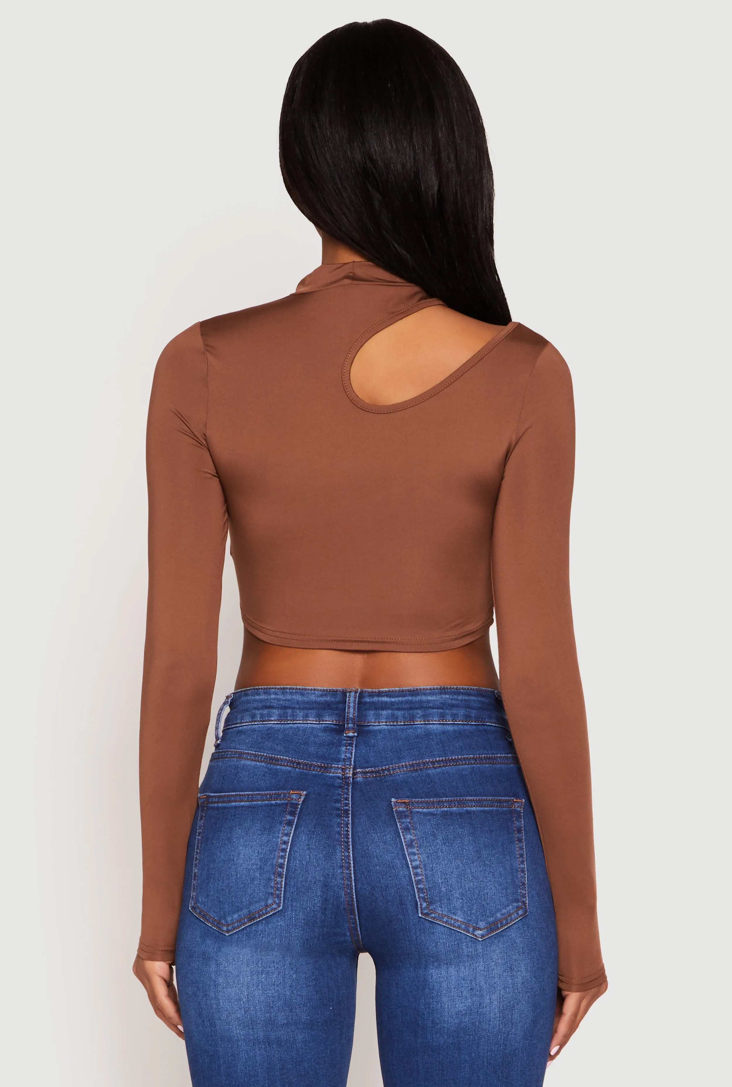 Daisy Keyhole Shoulder Crop Top sold by Rainbow product image thumbnail 5