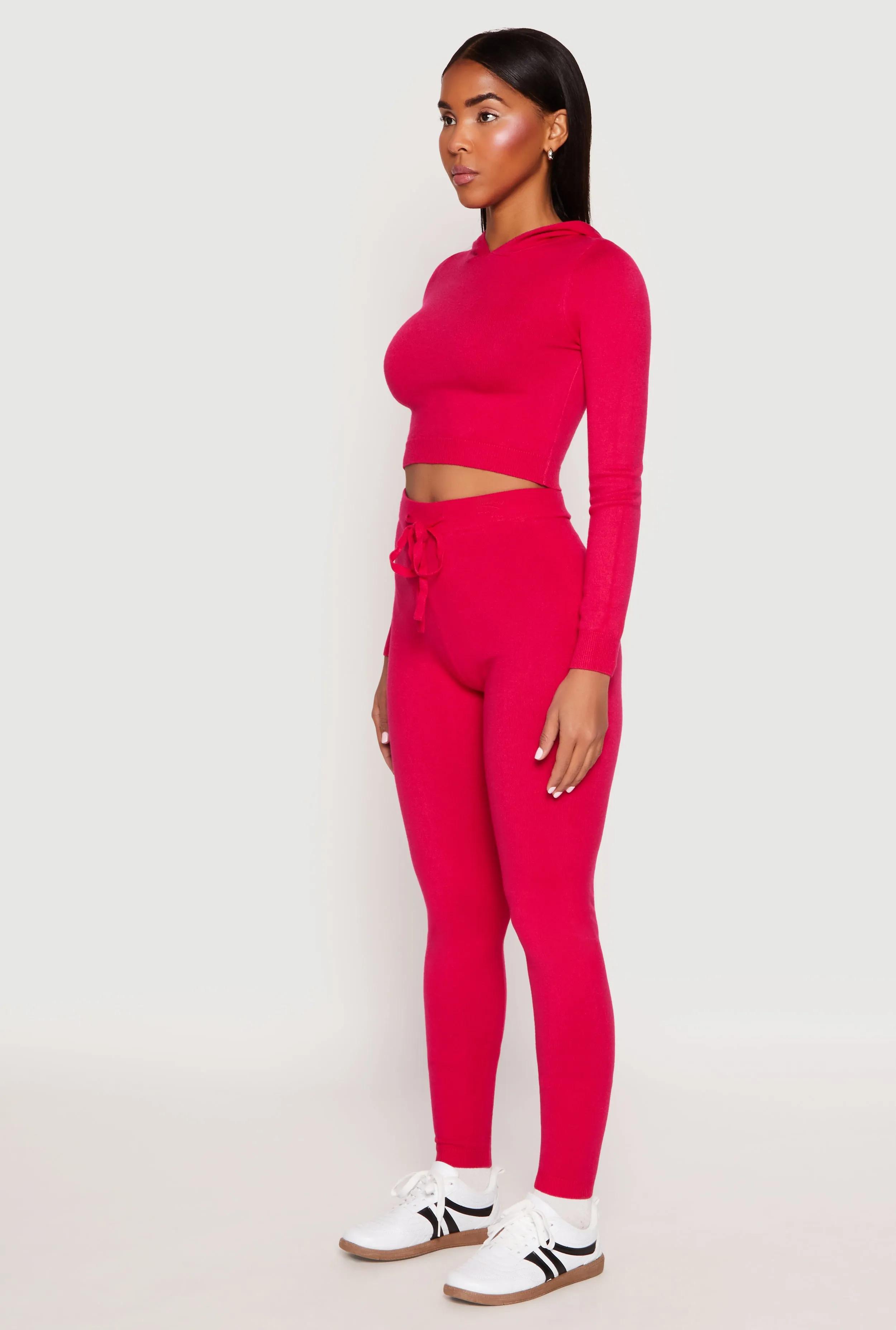 Daisy Cropped Hooded Pullover Sweater sold by Rainbow product image thumbnail 3