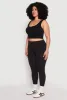 Plus Size High Waist Side Pocket Leggings sold by Rainbow