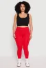 Plus Size High Waist Side Pocket Leggings sold by Rainbow