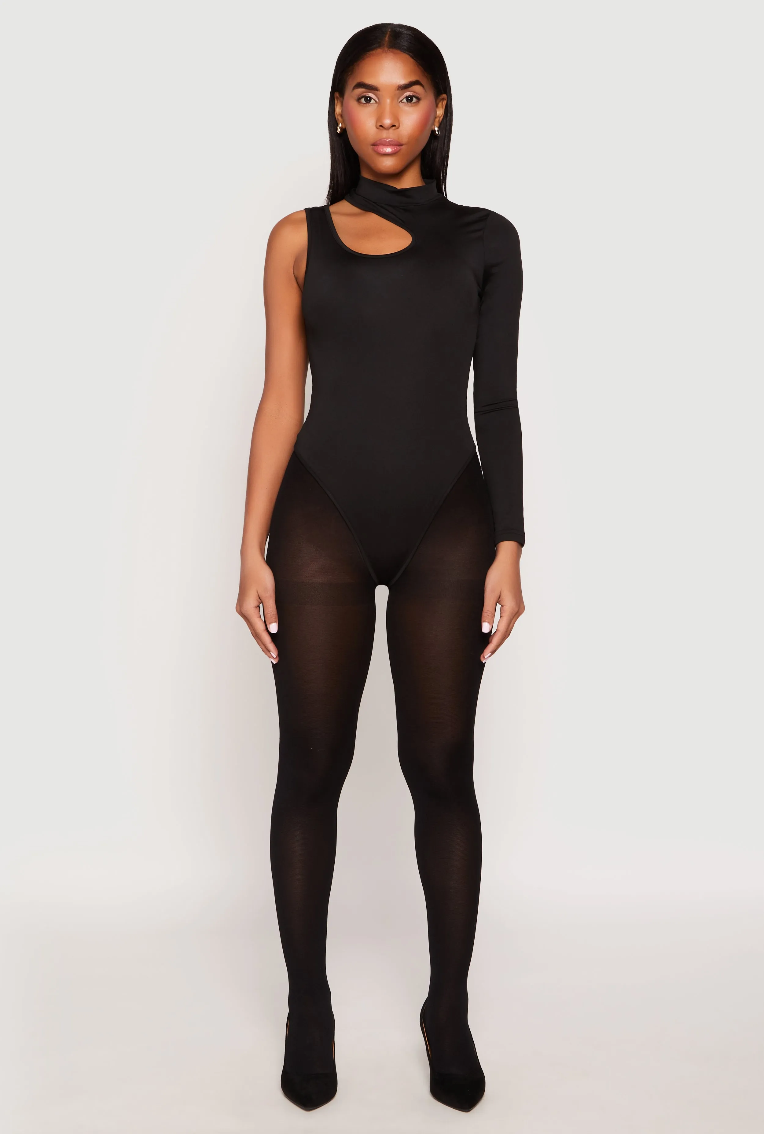 Daisy Keyhole One Shoulder Bodysuit sold by Rainbow