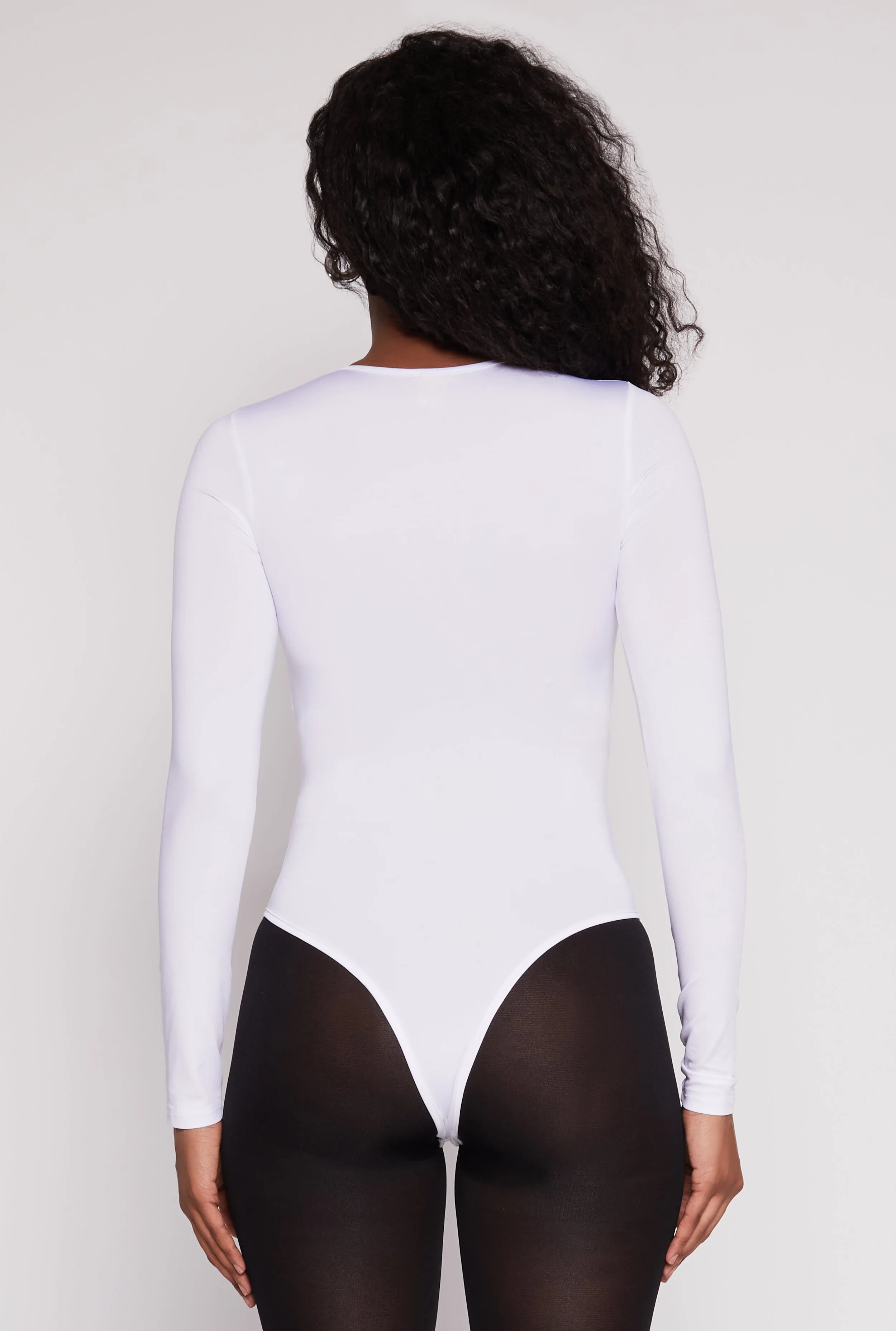 Daisy Crew Neck Long Sleeve Bodysuit sold by Rainbow product image thumbnail 5