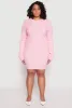Plus Size Daisy Cable Knit Crew Neck Sweater sold by Rainbow