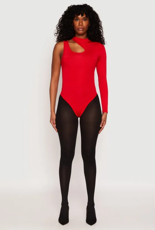 Daisy Keyhole One Shoulder Bodysuit sold by Rainbow