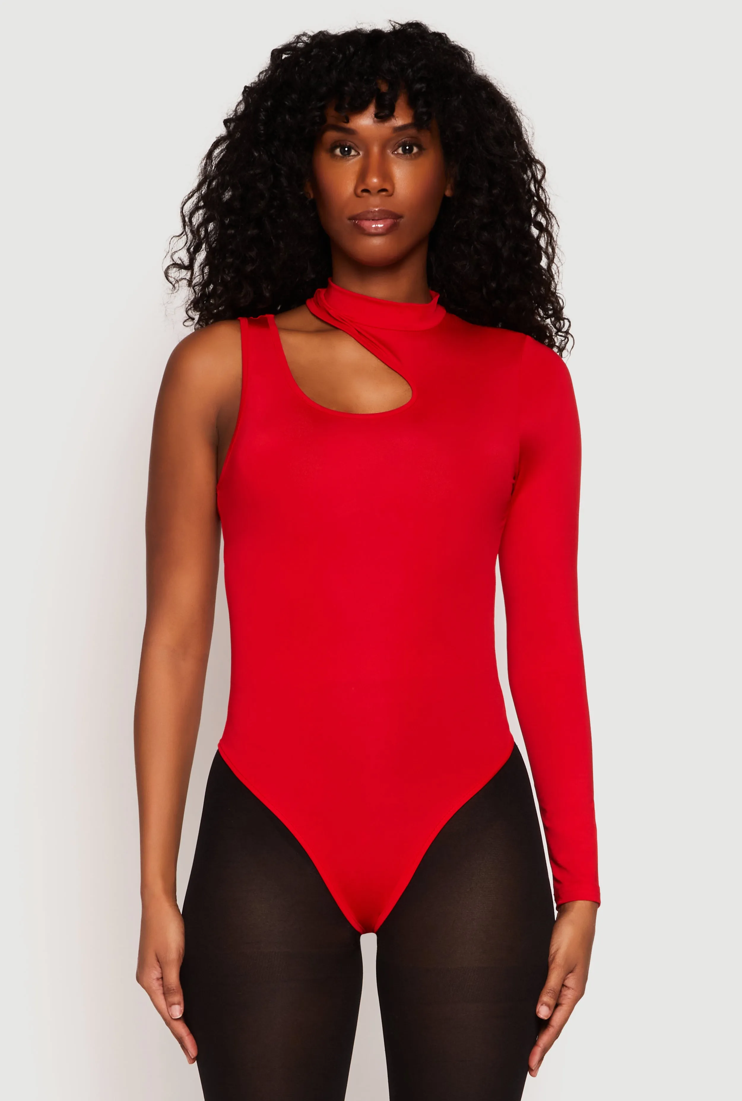 Daisy Keyhole One Shoulder Bodysuit sold by Rainbow product image thumbnail 2