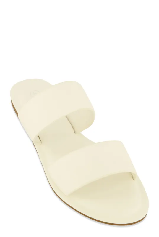 Double Band Slide Sandals sold by Rainbow