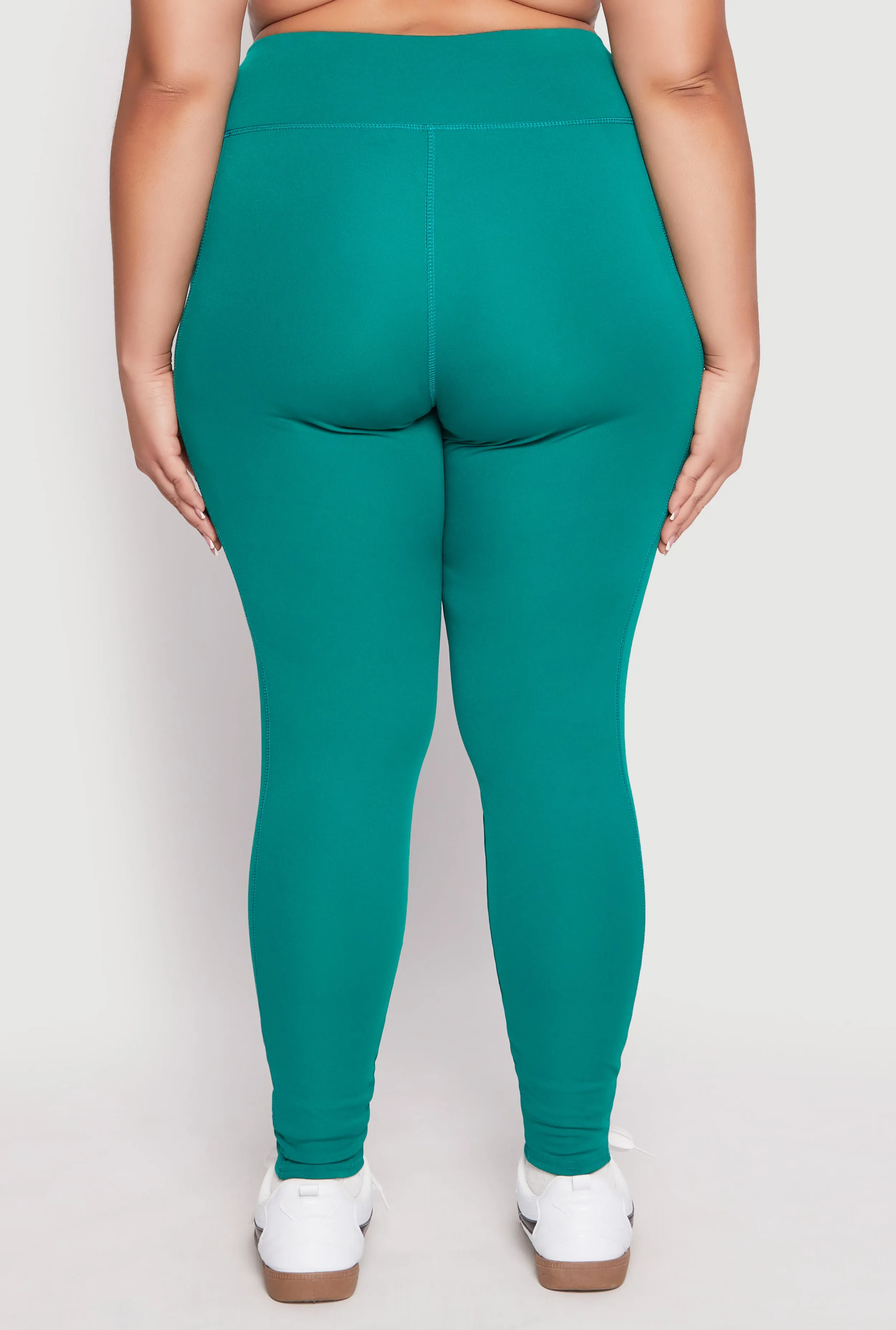 Plus Size High Waist Side Pocket Leggings sold by Rainbow product image thumbnail 5