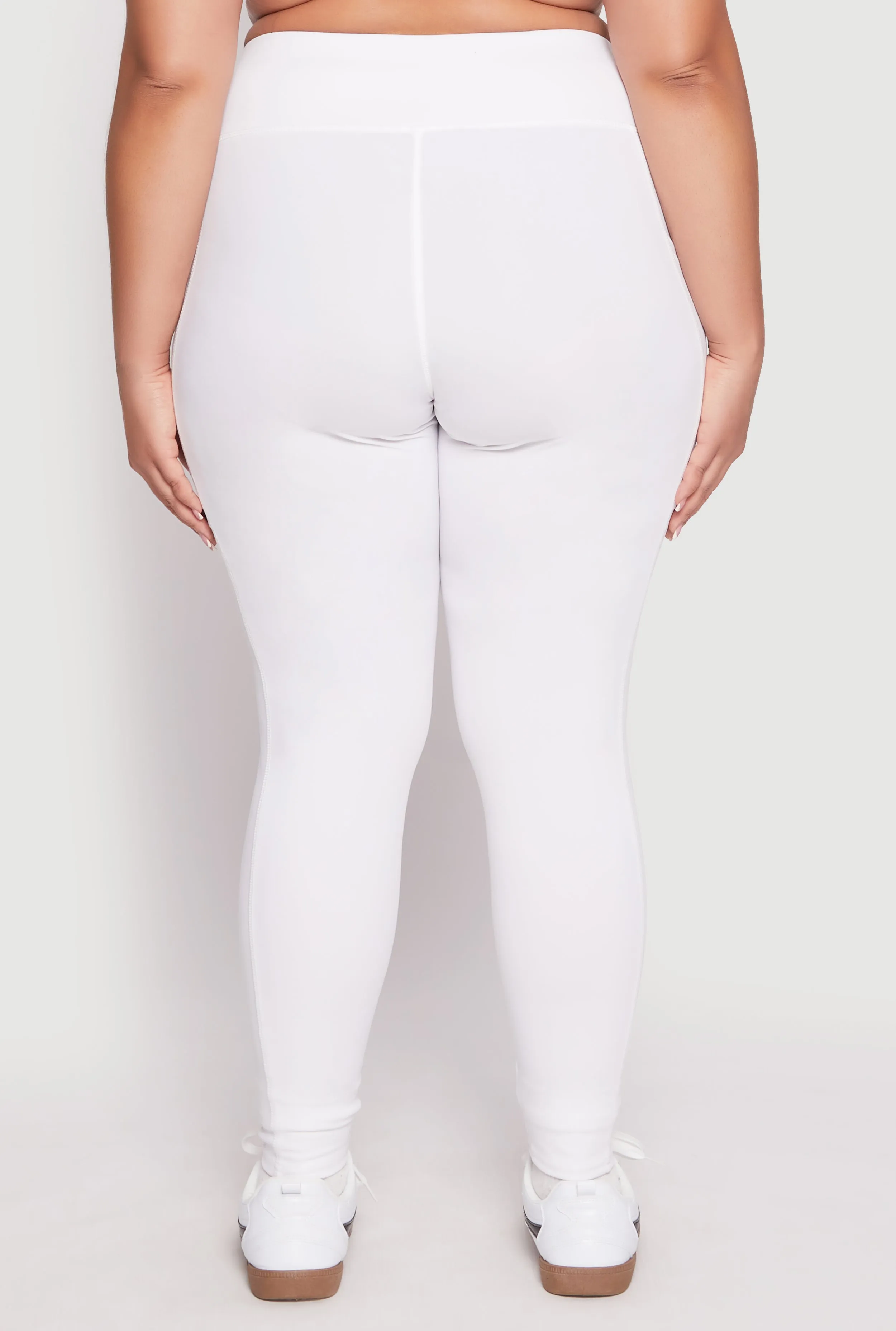 Plus Size High Waist Side Pocket Leggings sold by Rainbow product image thumbnail 5