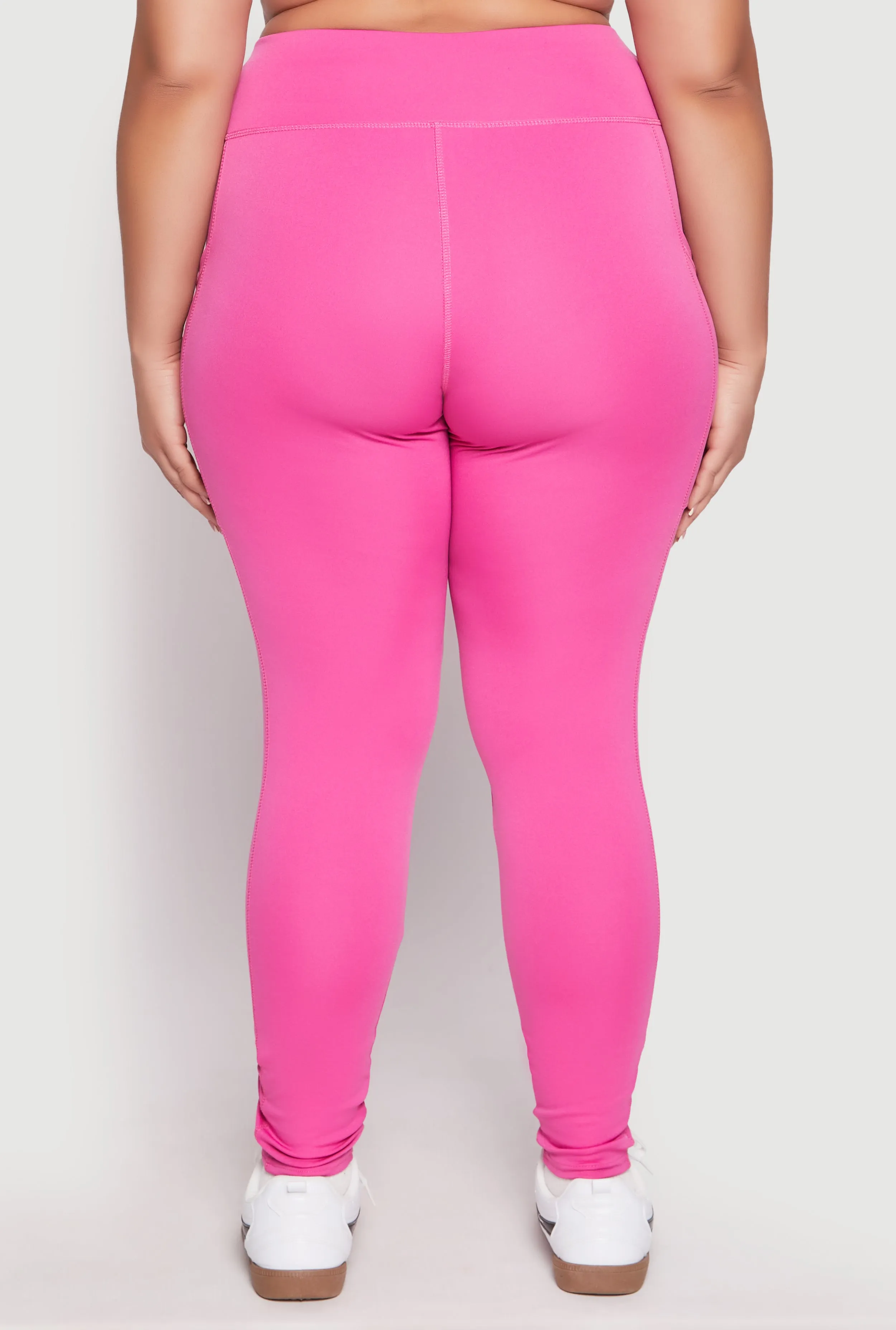 Plus Size High Waist Side Pocket Leggings sold by Rainbow product image thumbnail 5