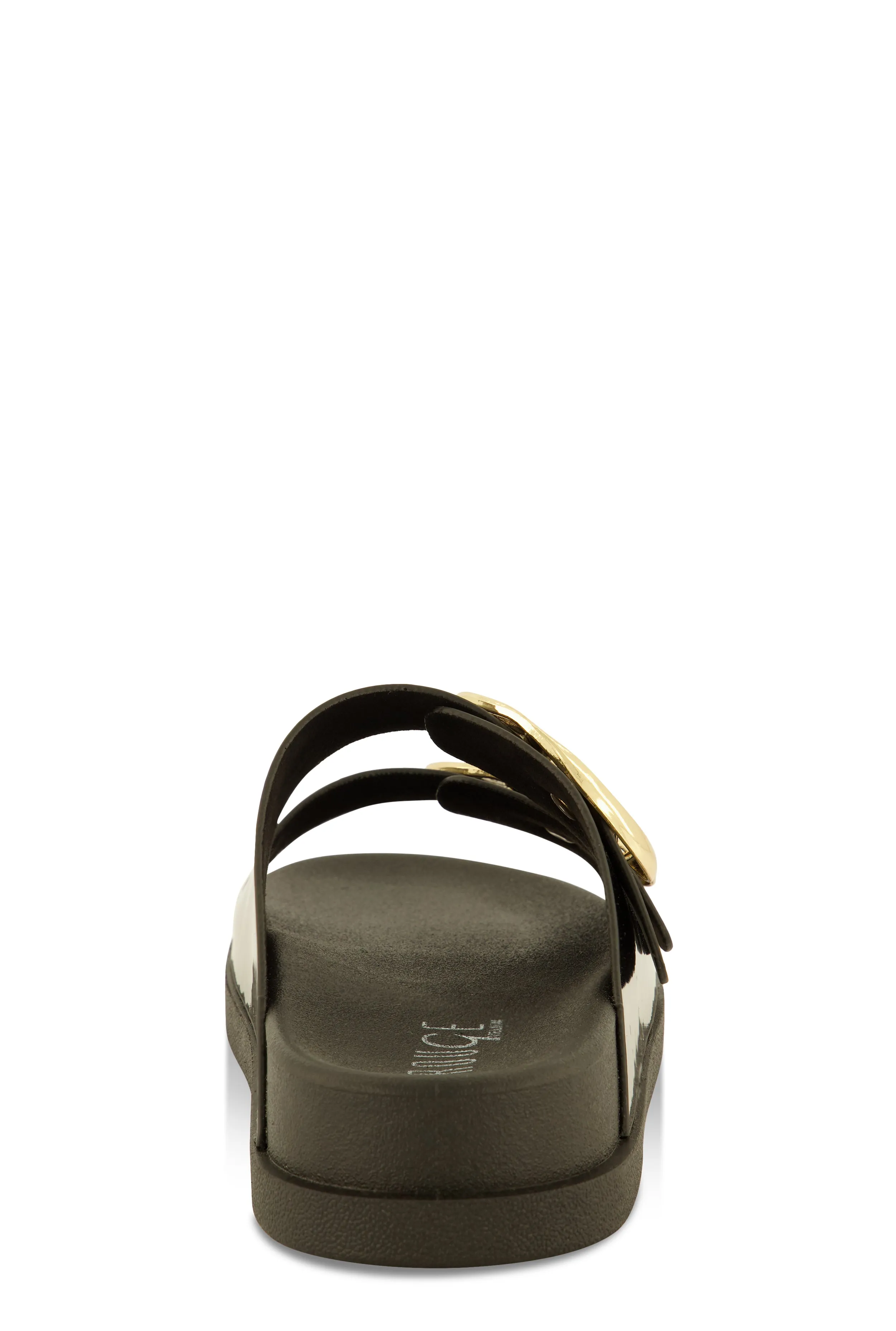 Double Buckle Band Footbed Sandals sold by Rainbow product image thumbnail 3