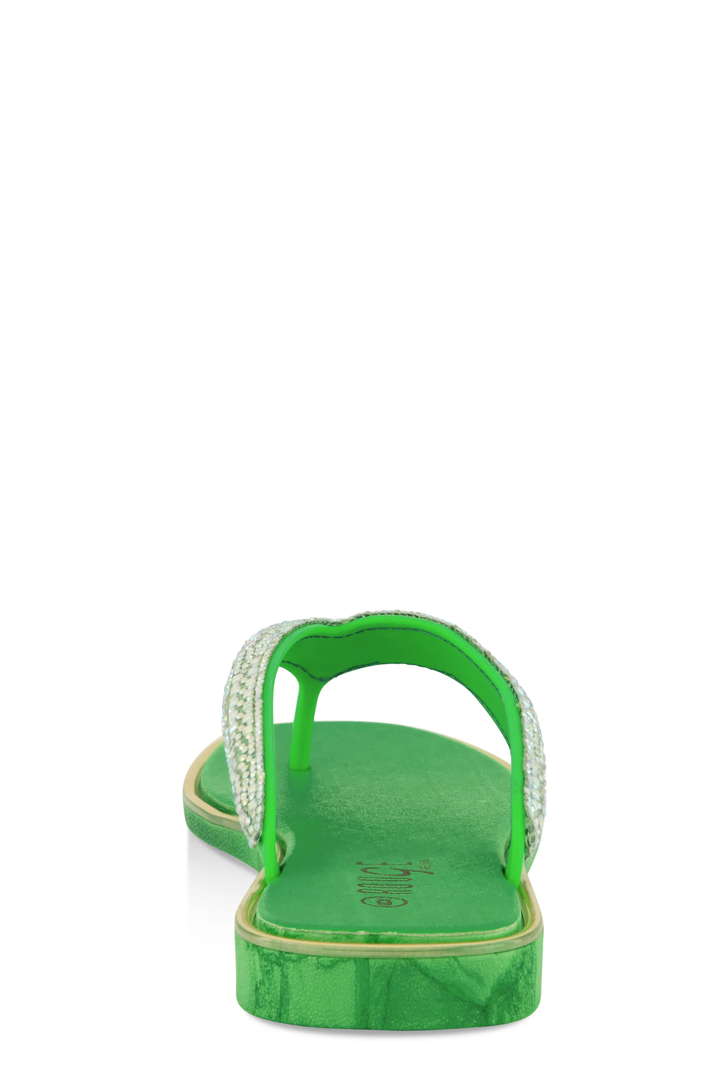 Rhinestone Thong Slide Sandals sold by Rainbow product image thumbnail 3