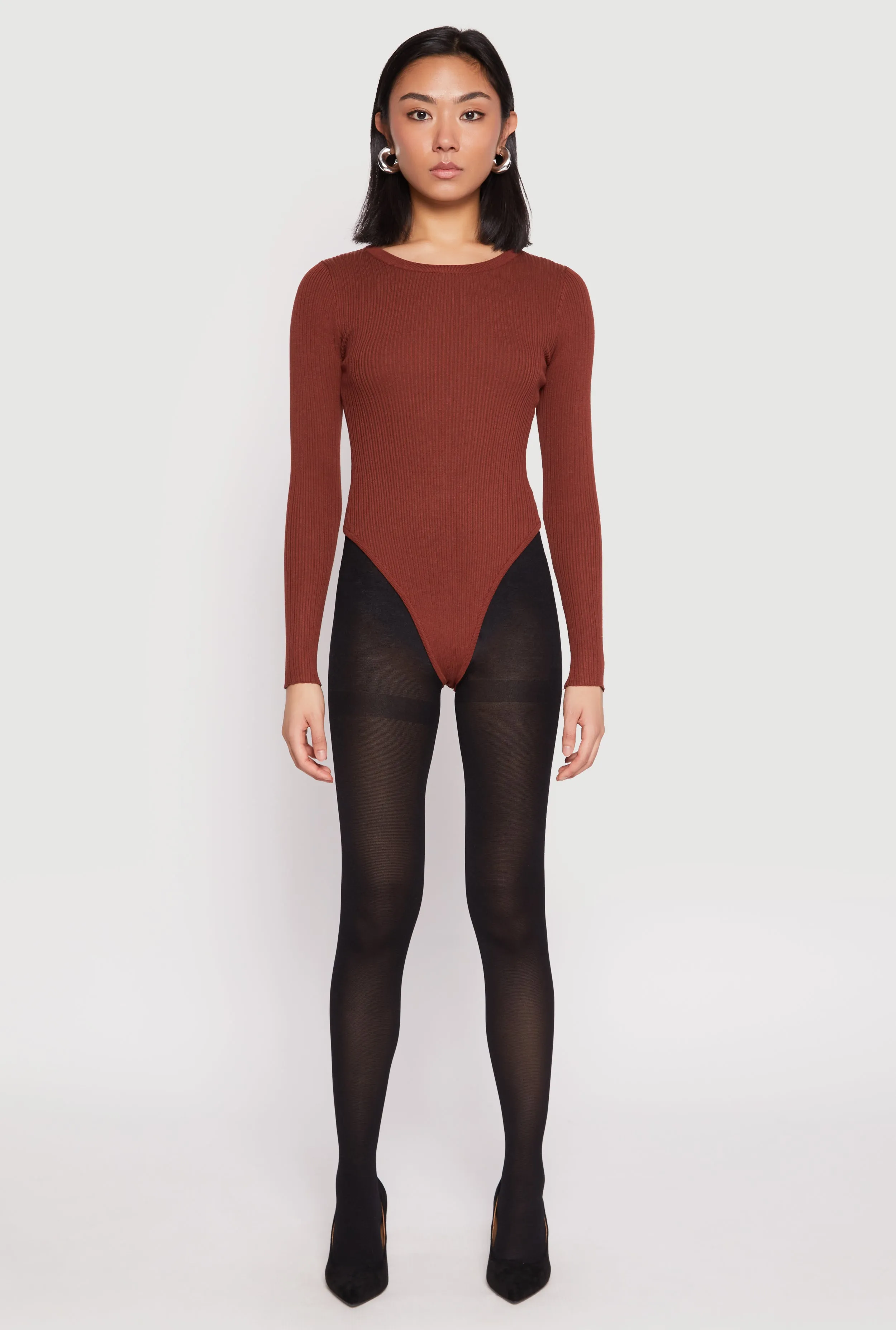 Daisy Ribbed Knit Bodysuit sold by Rainbow