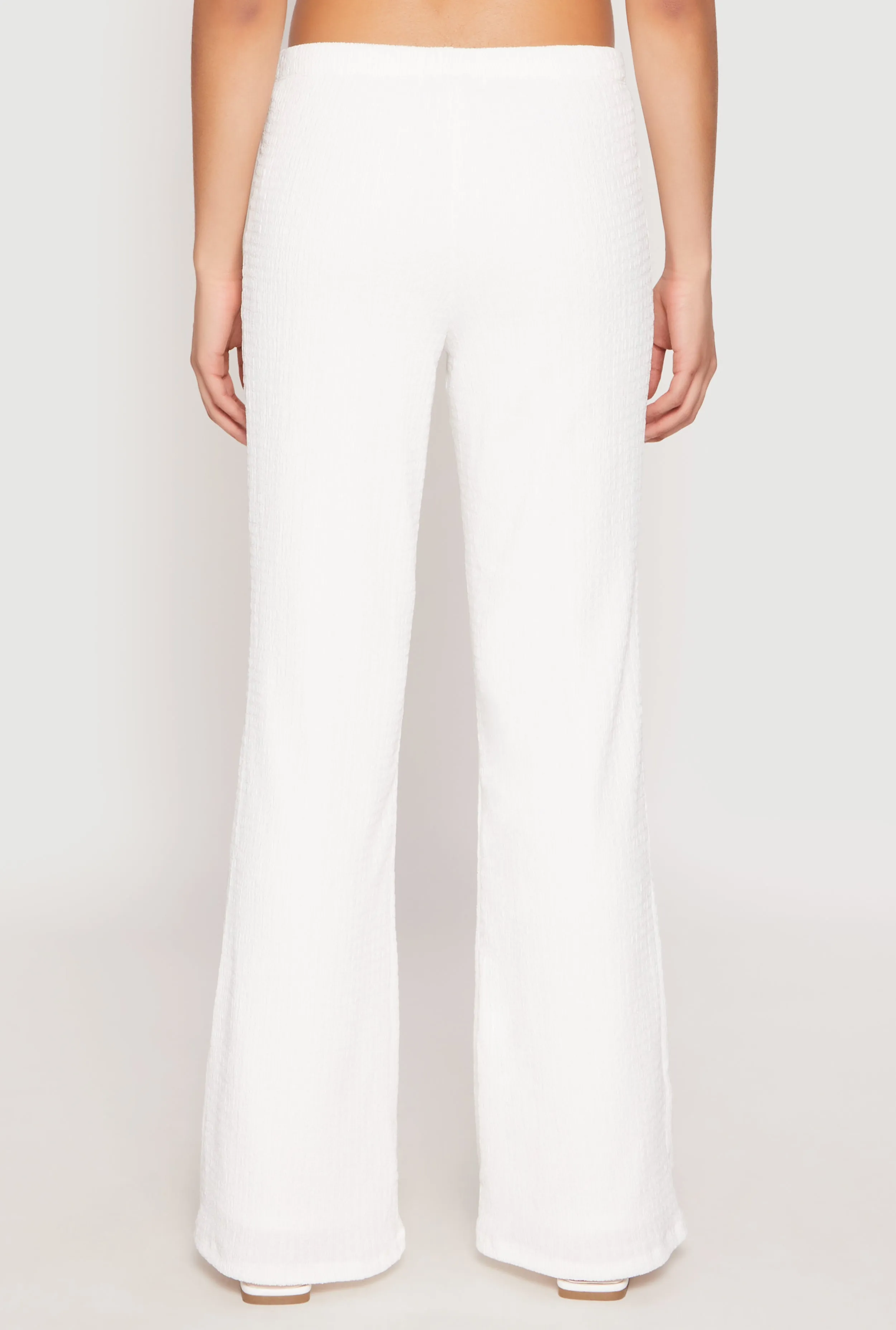 Almost Famous Textured Knit Flare Pants sold by Rainbow product image thumbnail 3