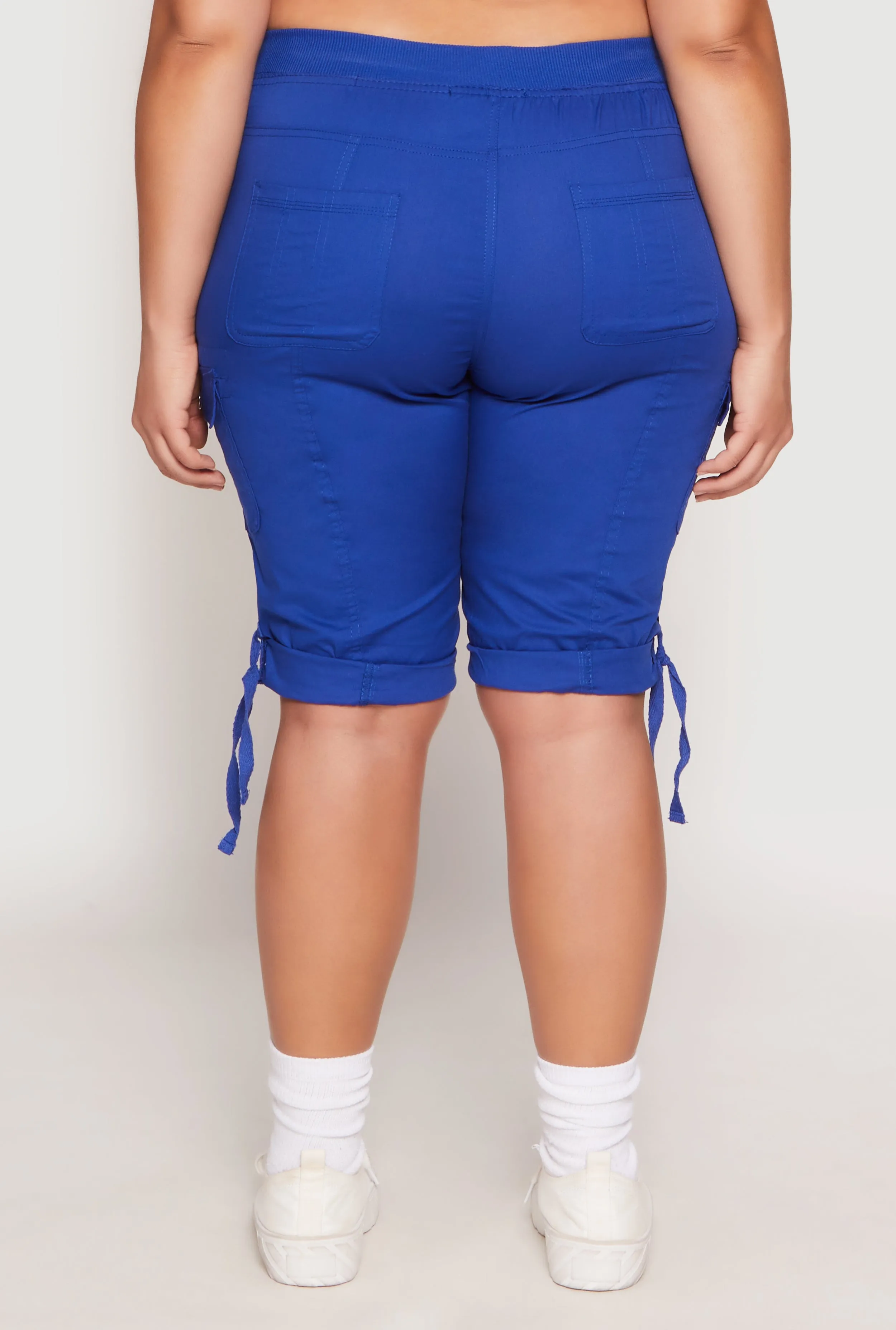 Plus Size Zip Pocket Bermuda Shorts sold by Rainbow product image thumbnail 5