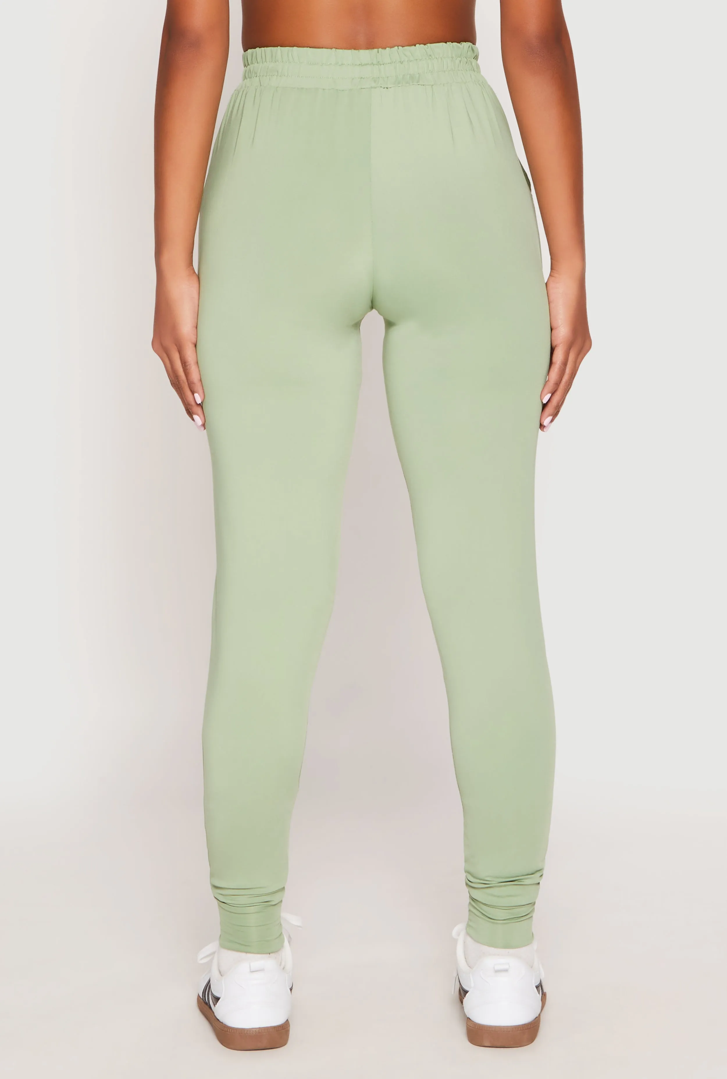 Daisy High Waisted Drawstring Joggers sold by Rainbow product image thumbnail 3