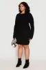 Plus Size Daisy Cable Knit Crew Neck Sweater sold by Rainbow